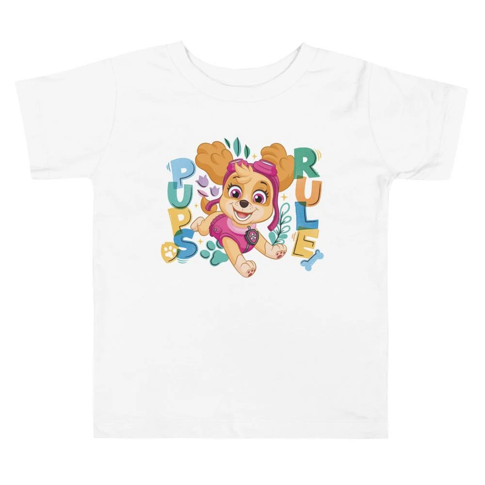 PAW Patrol Personalized Toddler Short Sleeve T-Shirt - Image 8