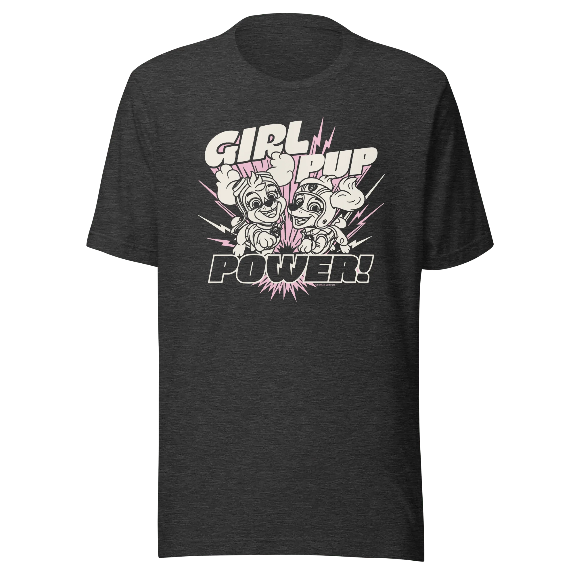 PAW Patrol Girl Pup Power Adult Short Sleeve T-Shirt - Image 4