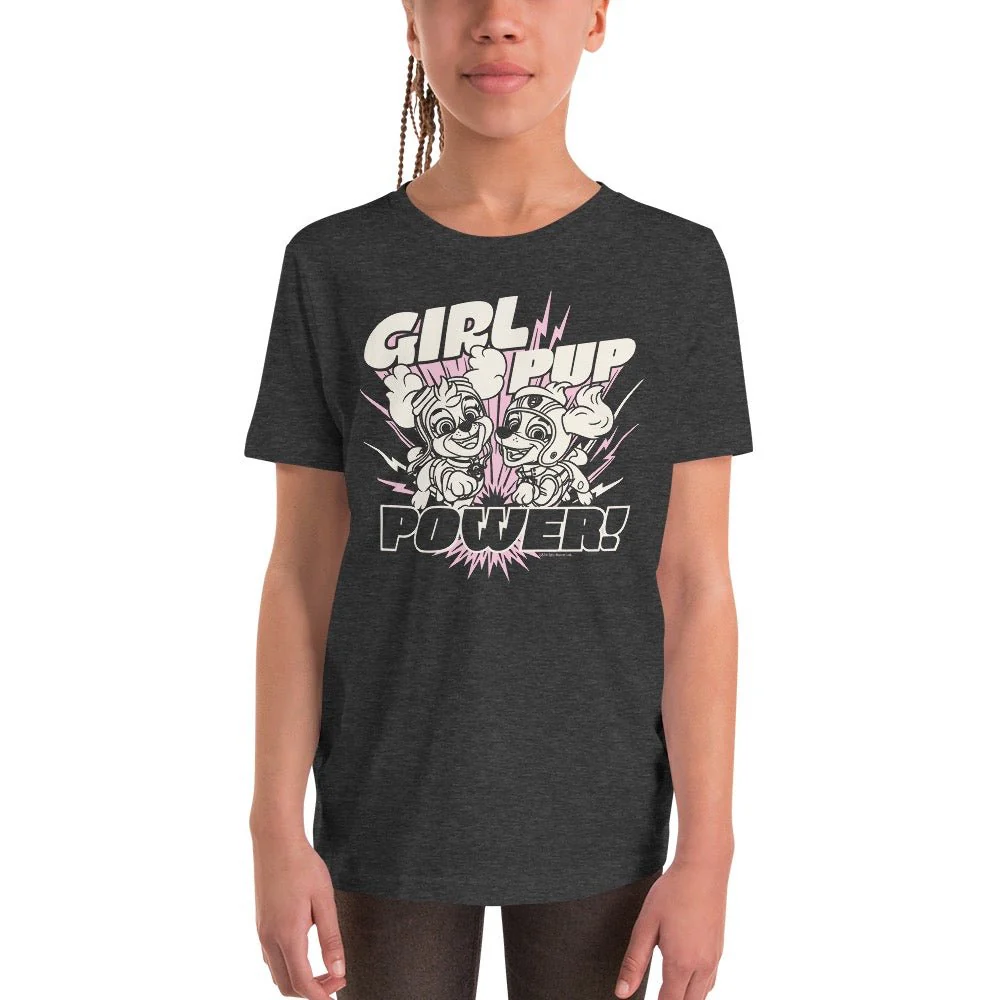 PAW Patrol Girl Pup Power Kids Premium T-Shirt - Image 3