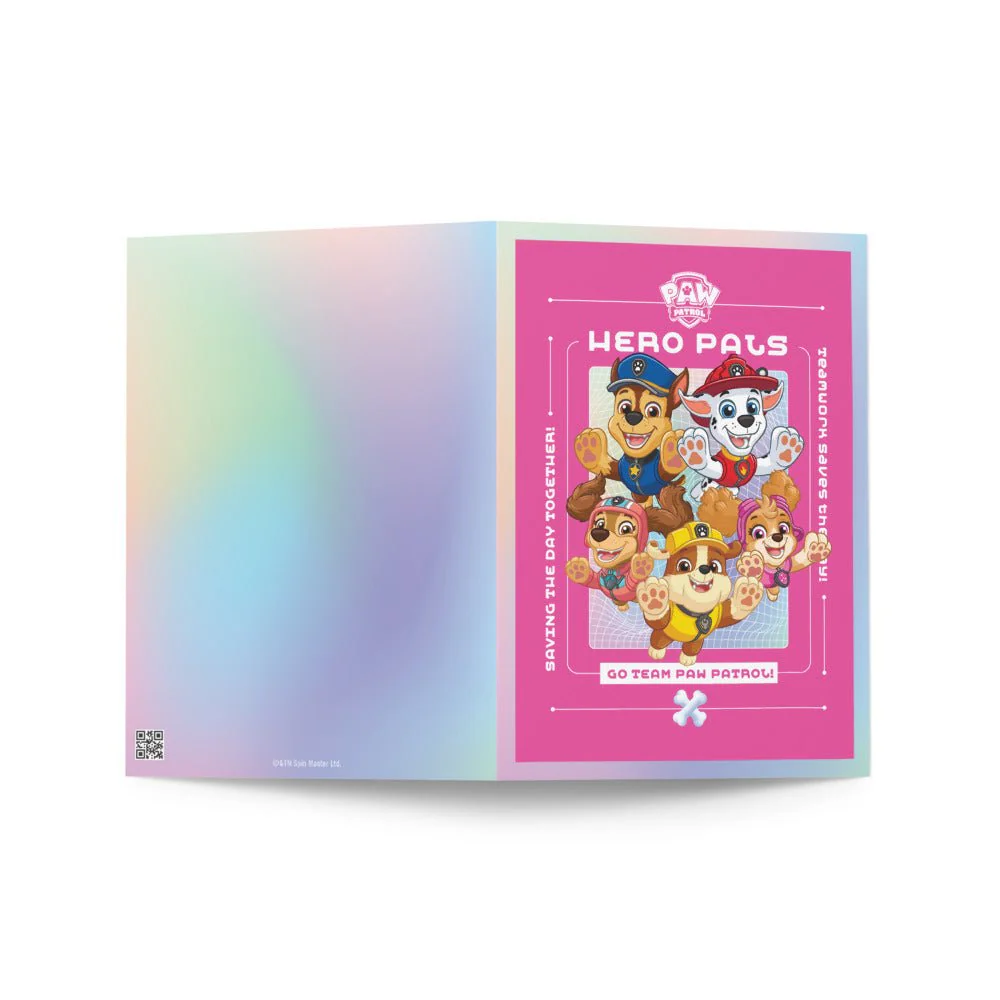 Paw Patrol Hero Pals Greeting Card - Image 2