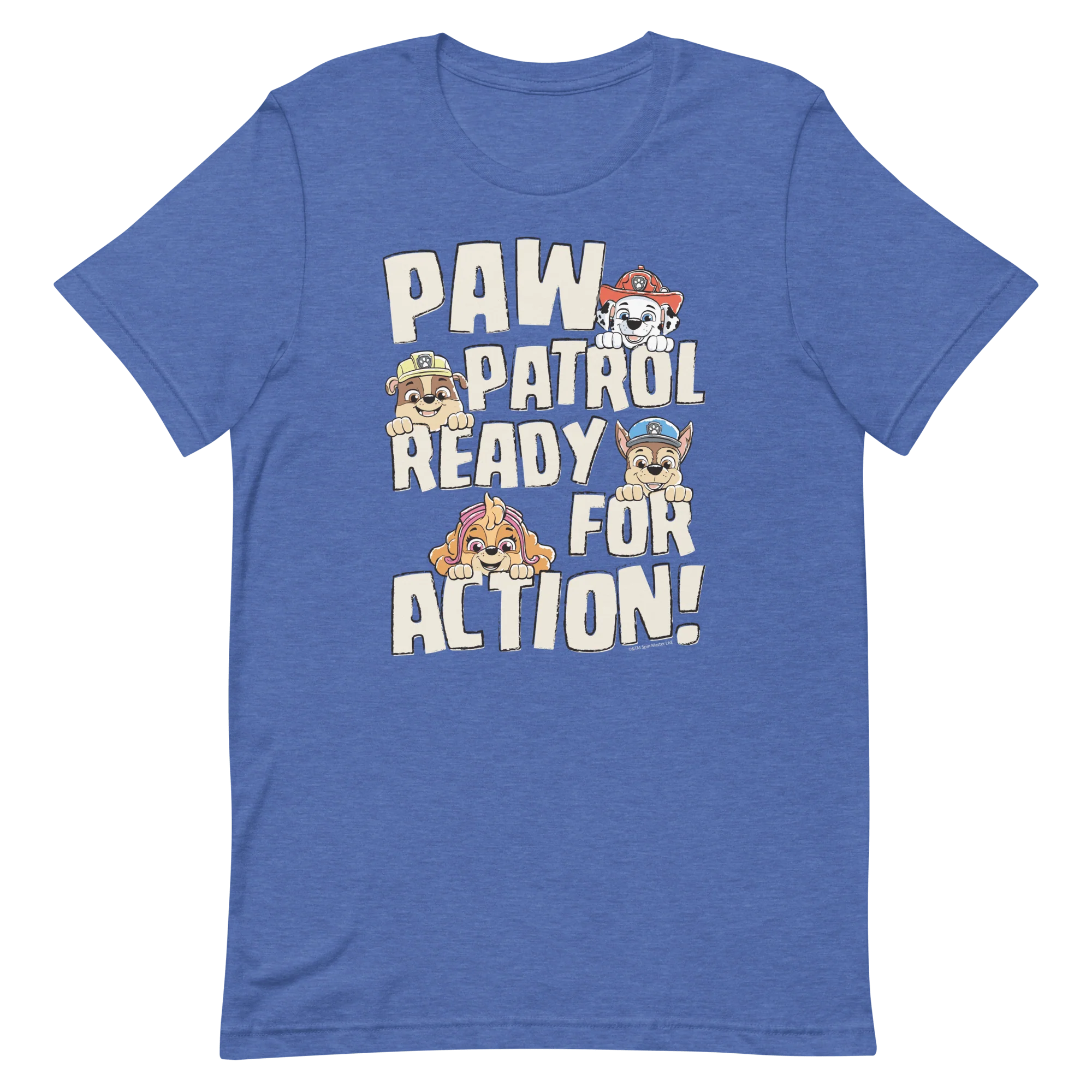 PAW Patrol Ready For Action Adult Short Sleeve T-Shirt