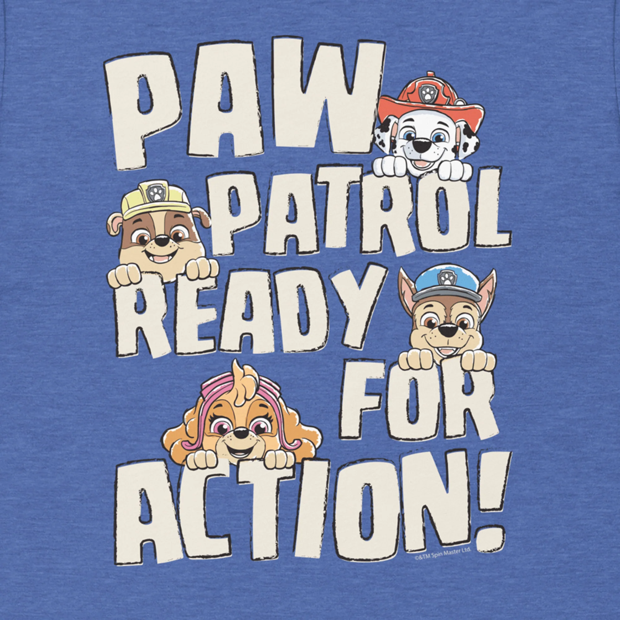 PAW Patrol Ready For Action Adult Short Sleeve T-Shirt - Image 2