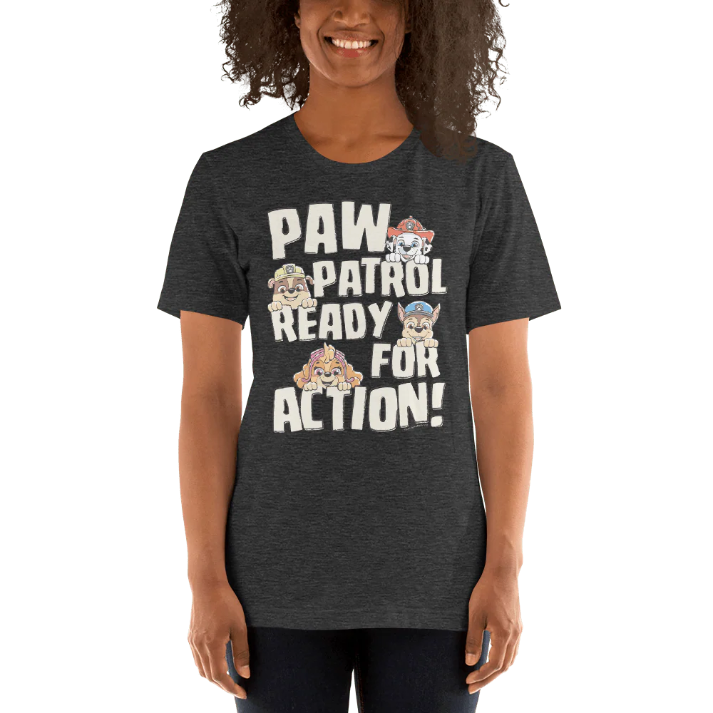 PAW Patrol Ready For Action Adult Short Sleeve T-Shirt - Image 5
