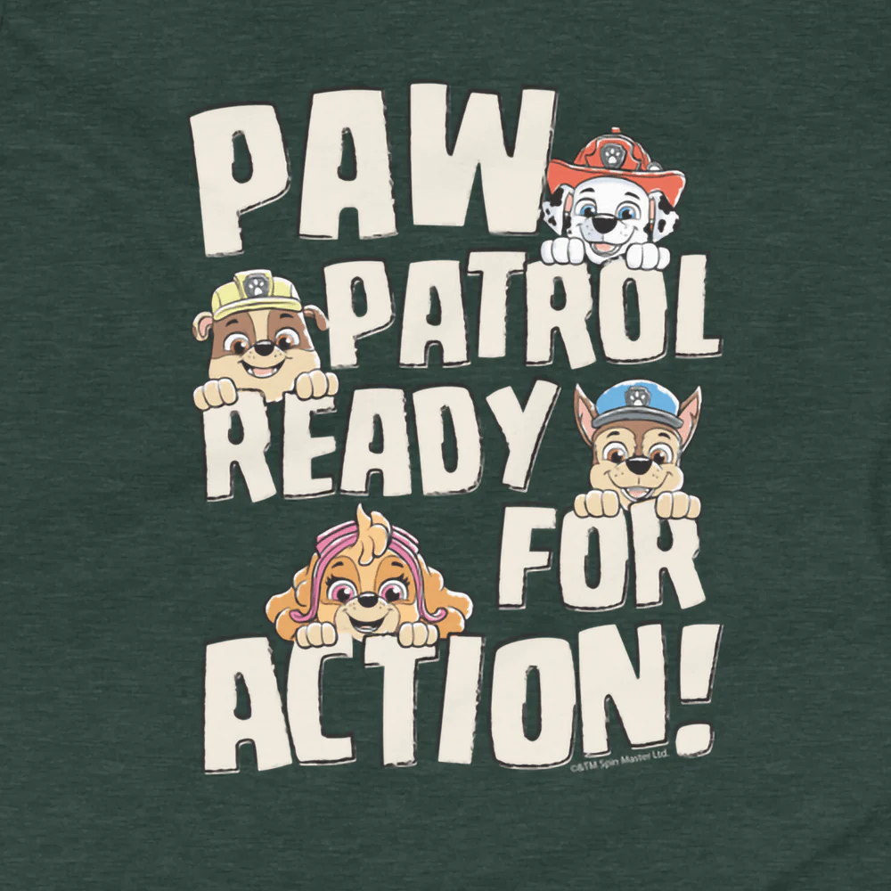 PAW Patrol Ready For Action Kids Premium T-Shirt - Image 3