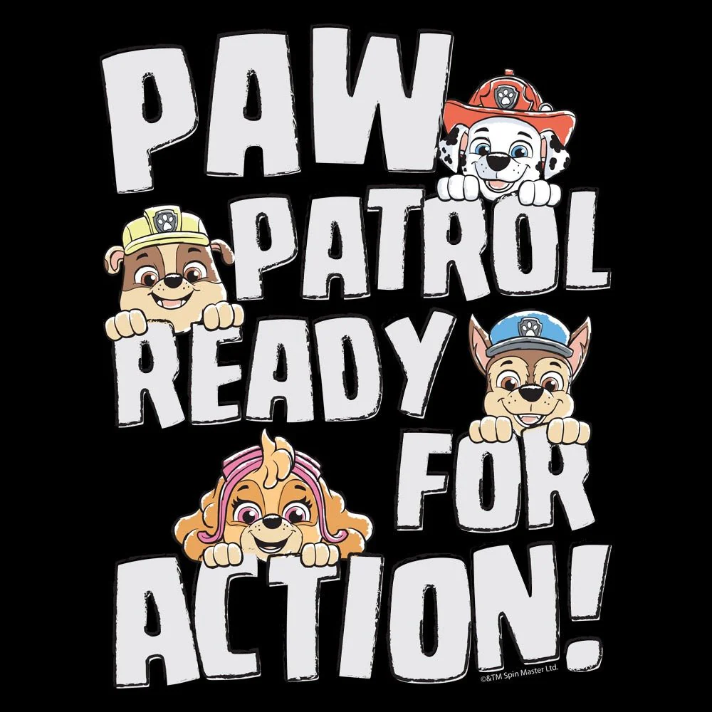PAW Patrol Ready For Action Toddler Short Sleeve T-Shirt - Image 2