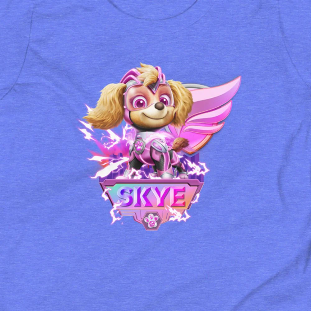PAW Patrol The Mighty Movie Skye Kids T-Shirt - Image 2