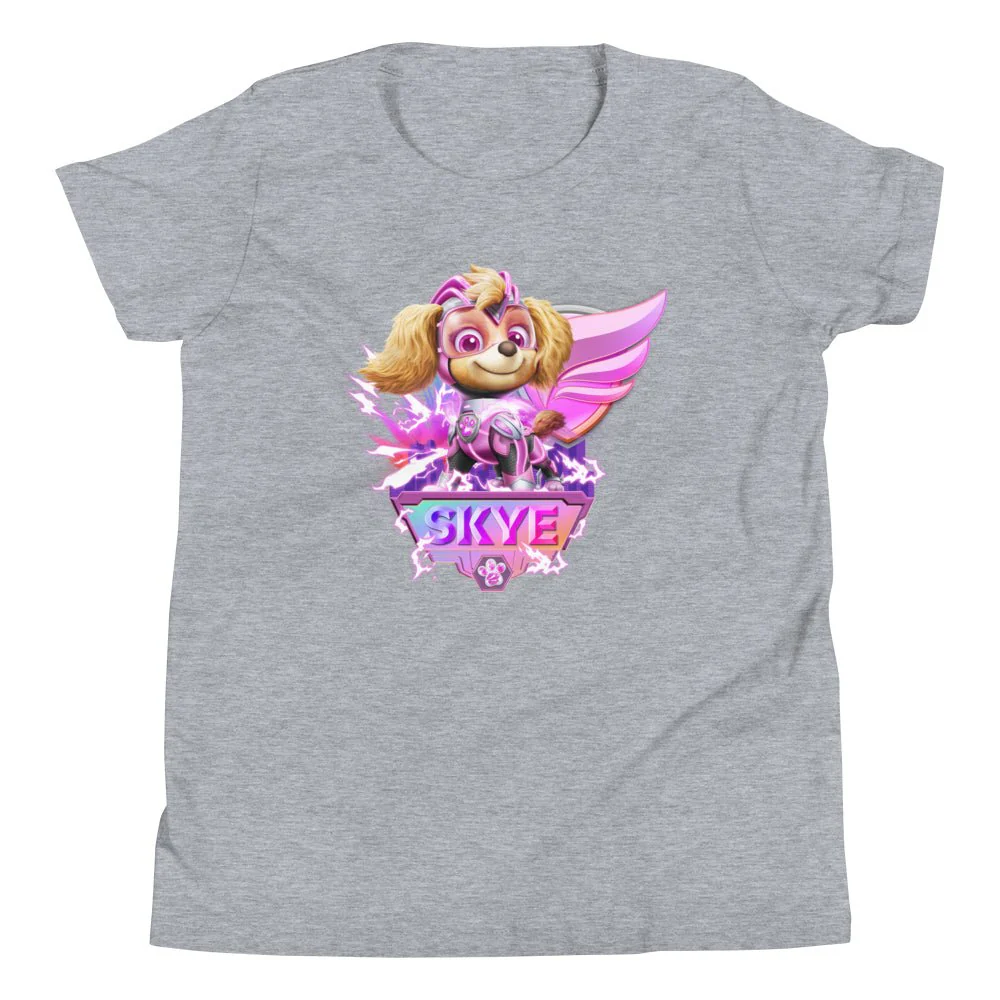 PAW Patrol The Mighty Movie Skye Kids T-Shirt - Image 4