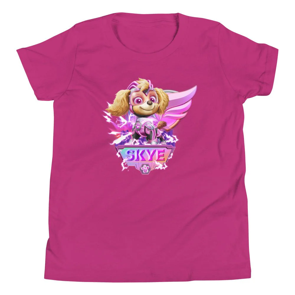 PAW Patrol The Mighty Movie Skye Kids T-Shirt - Image 6
