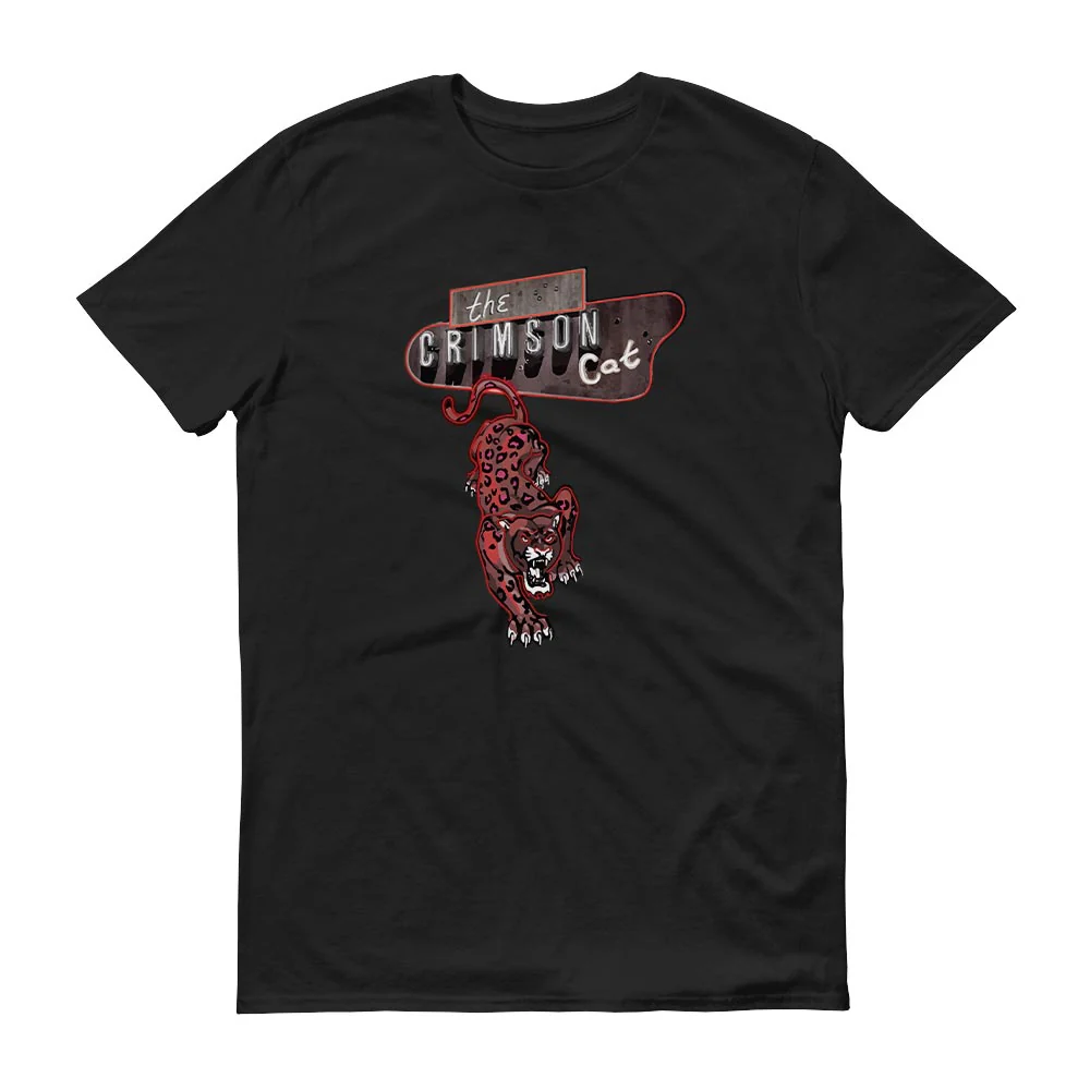 Penny Dreadful: City of Angels Crimson Cat Adult Short Sleeve T-Shirt