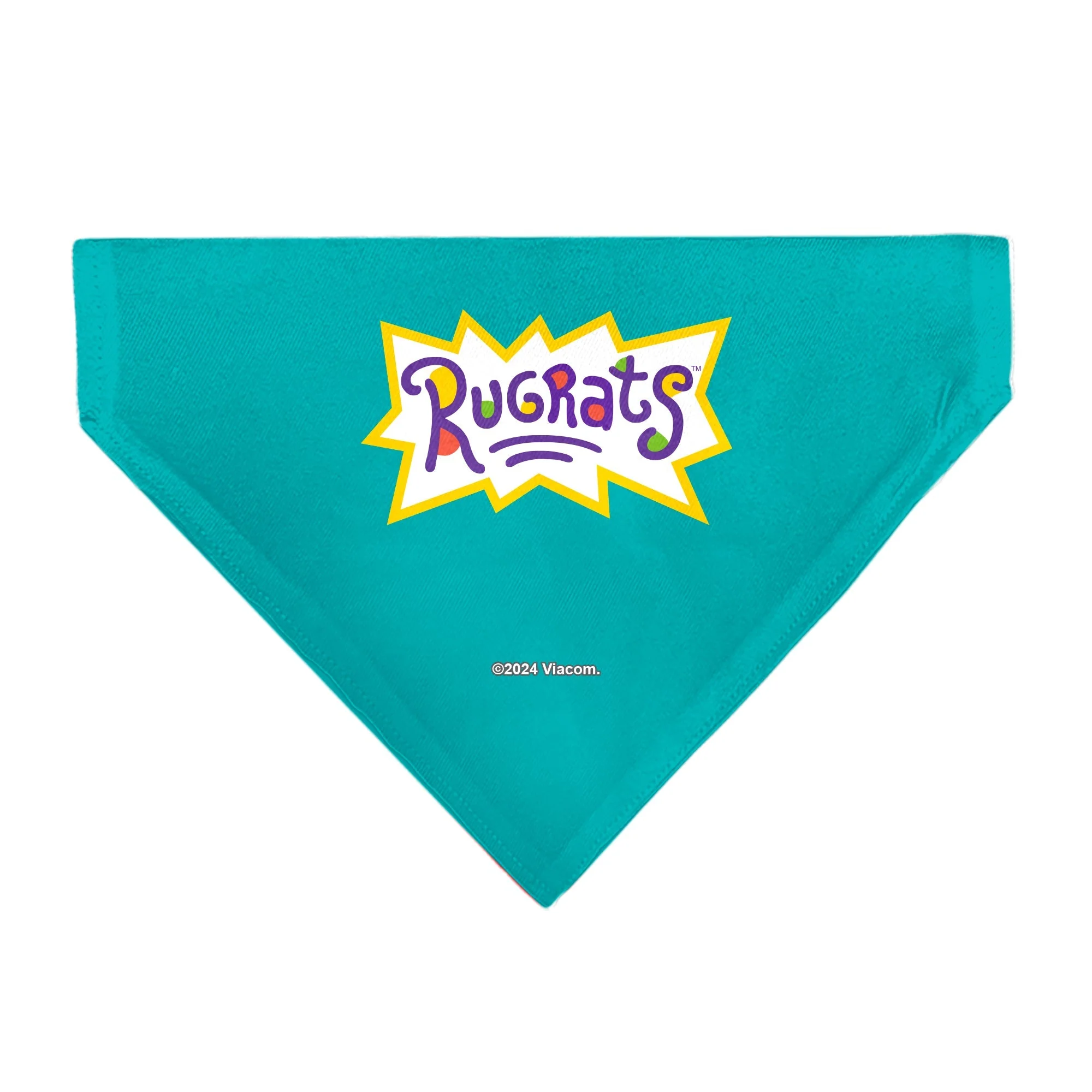 Rugrats Kids Group Pose and Title Logo Pet Bandana - Image 2