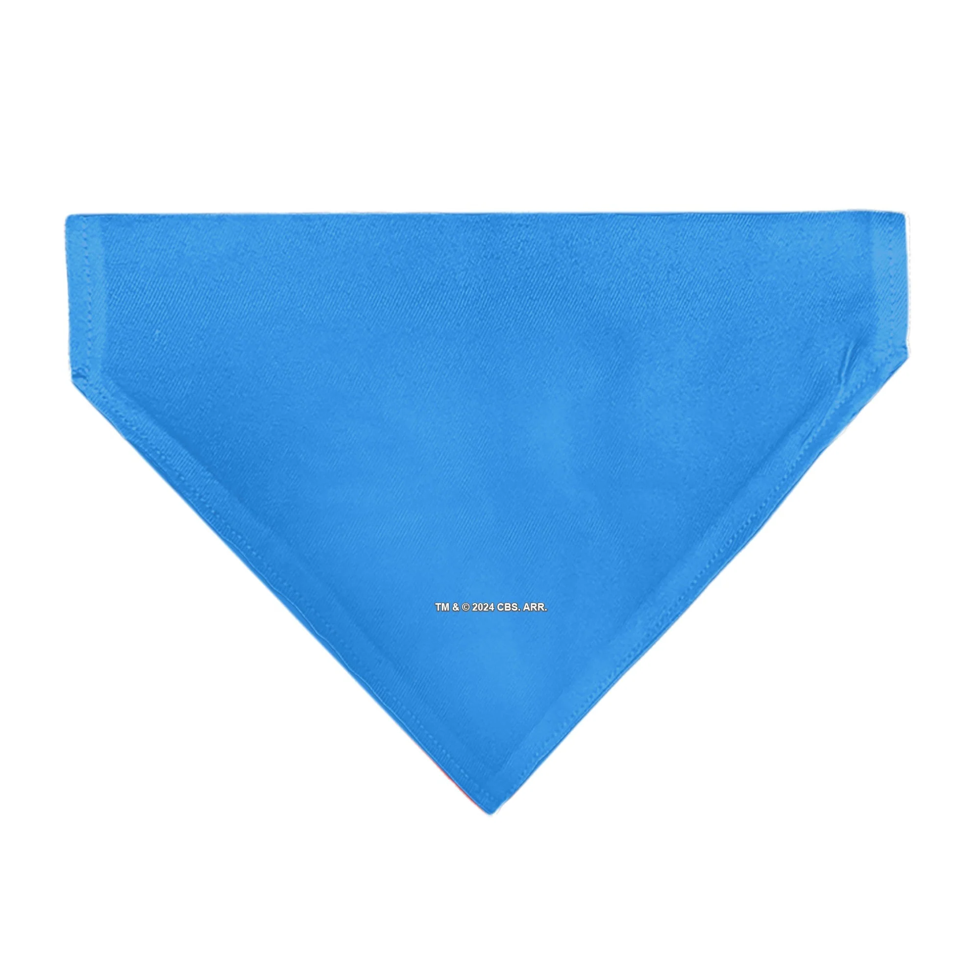 Star Trek TOS Blue Starfleet Uniform Over-Collar Pet Bandana - Image 2