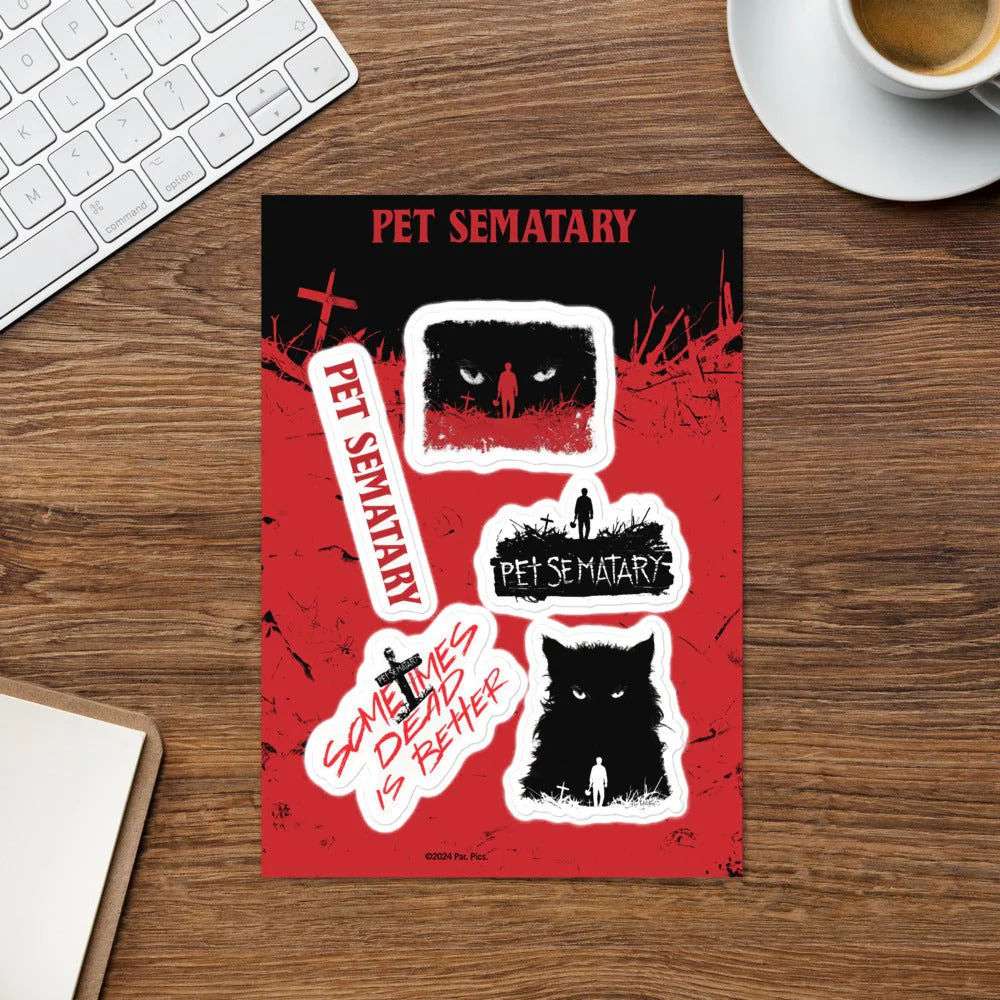 Pet Sematary Collection Sticker Sheet - Image 2