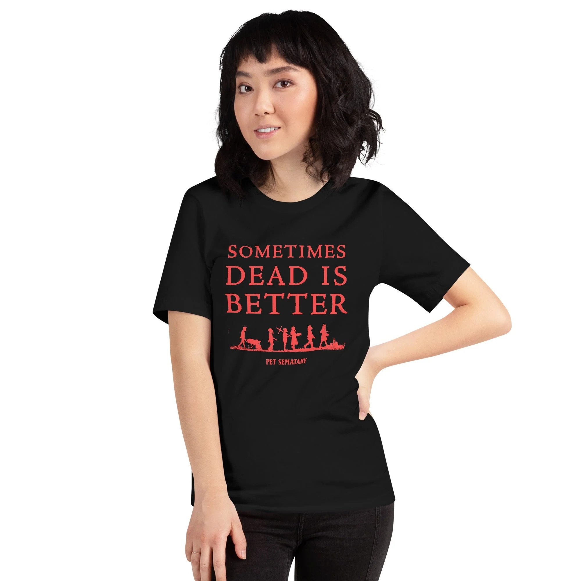 Pet Sematary (2019) Sometimes Dead is Better Adult Short Sleeve T-Shirt - Image 4