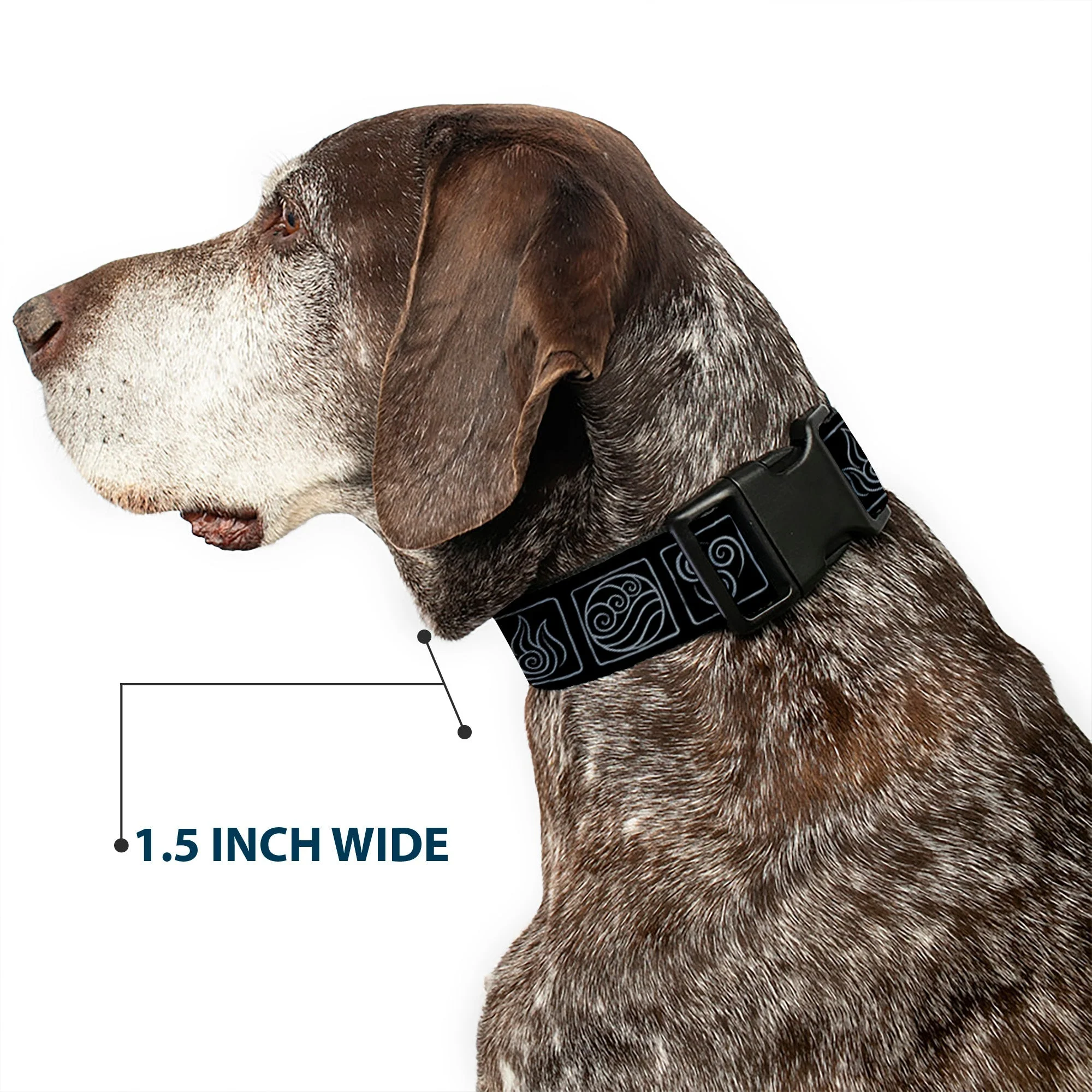 Avatar The Last Airbender Bending Elements Plastic Clip Collar - Image 7