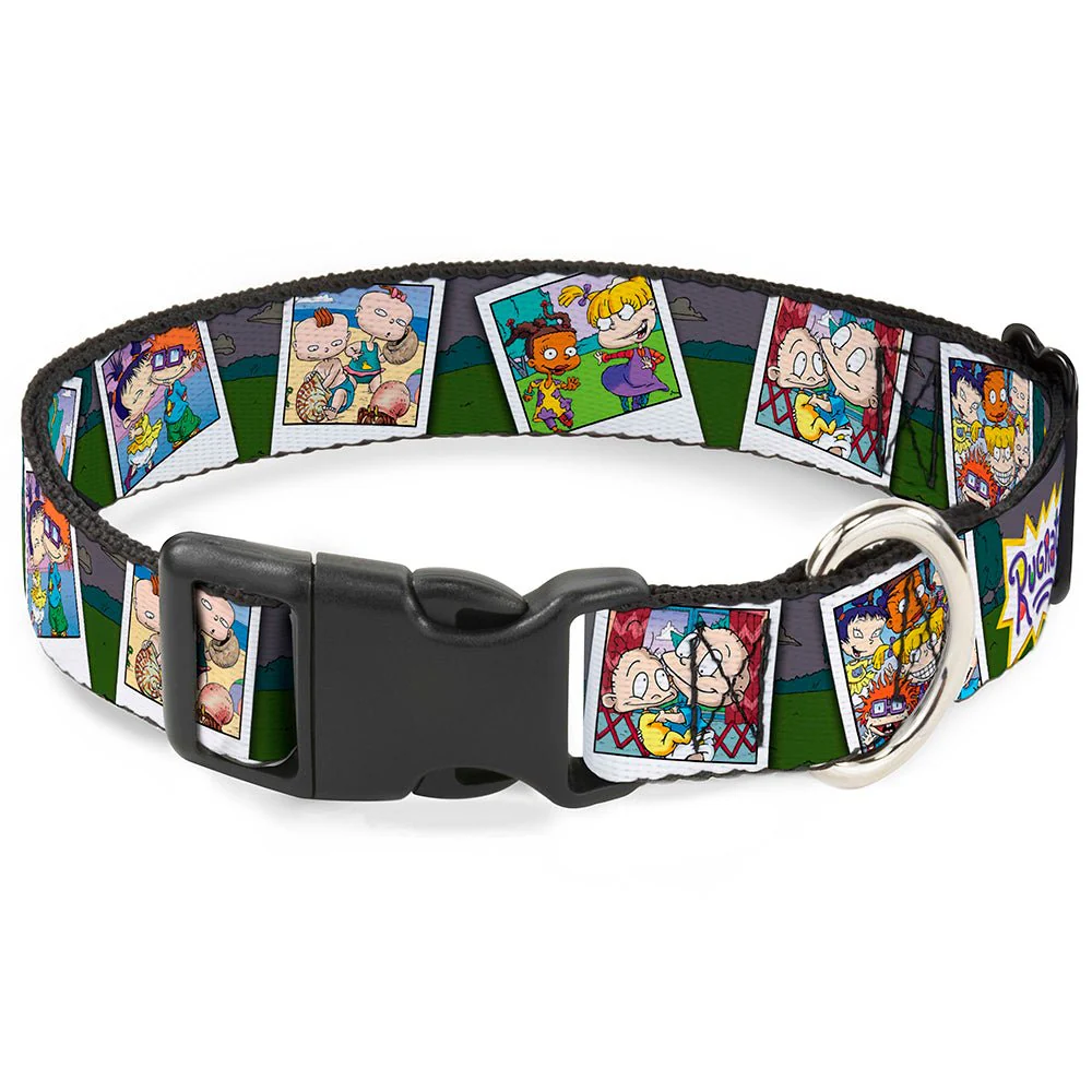 Rugrats Character Snapshots Durable Plastic Clip Dog Collar