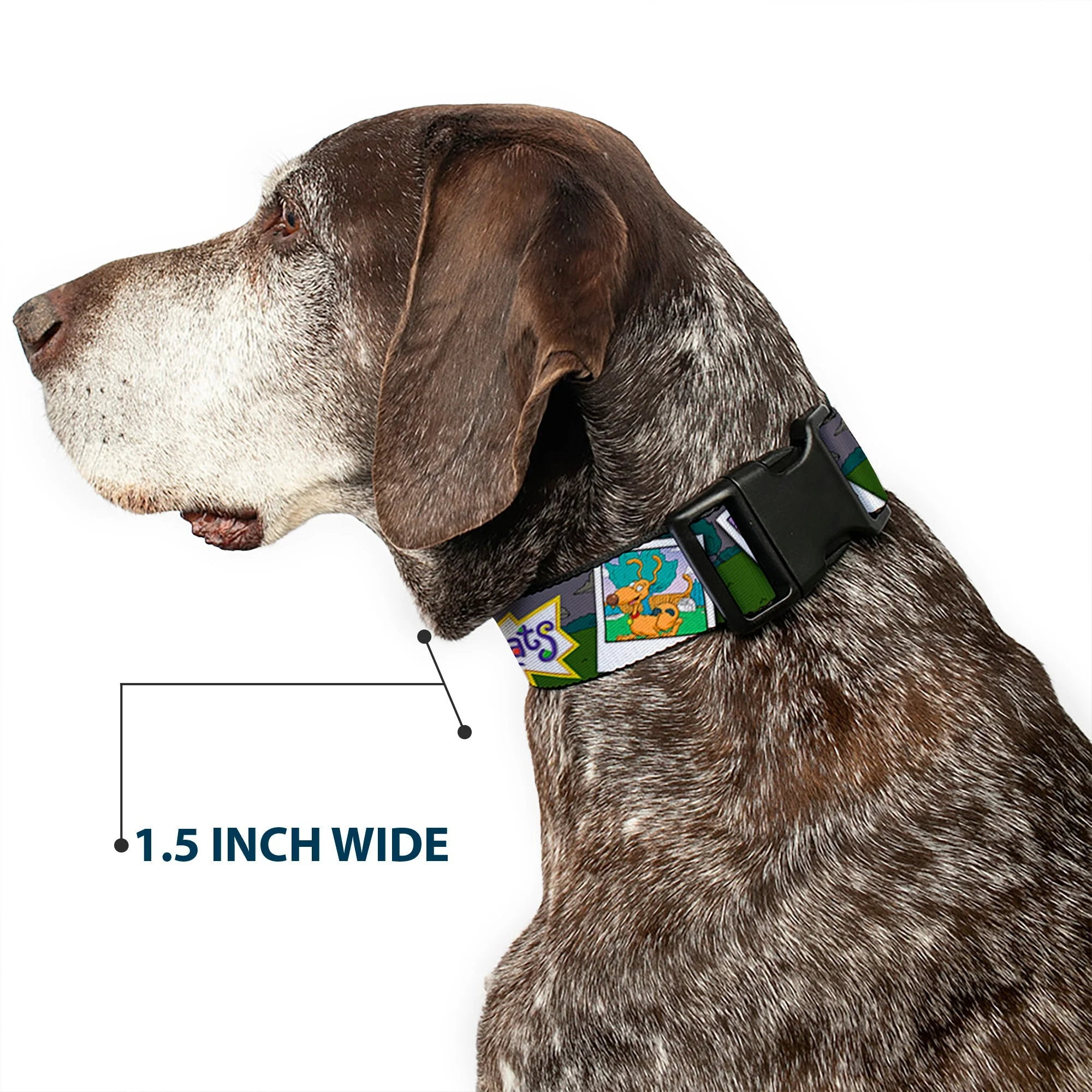 Rugrats Character Snapshots Durable Plastic Clip Dog Collar - Image 7