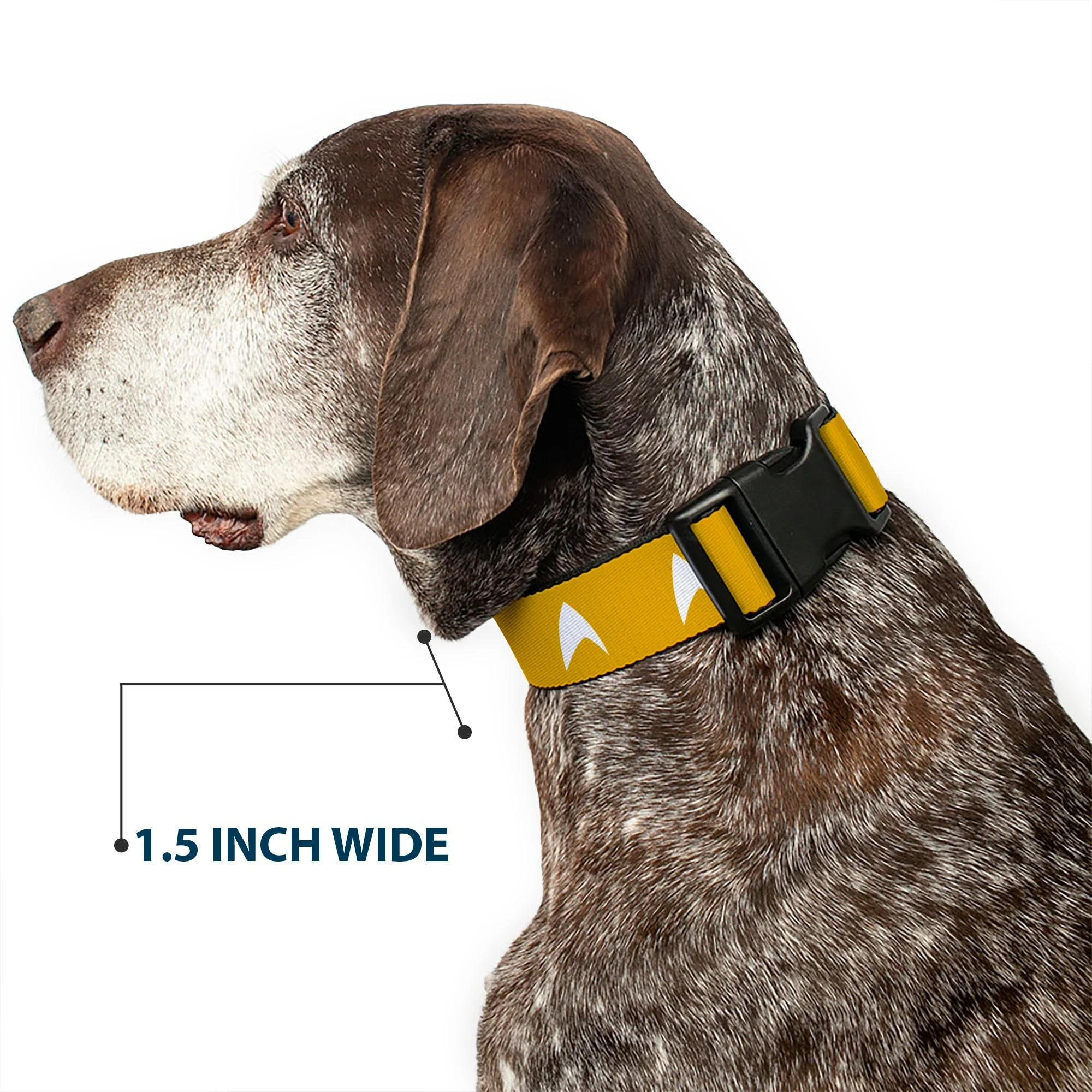 Star Trek Starfleet Insignia Durable Yellow Pet Dog Collar - Image 7