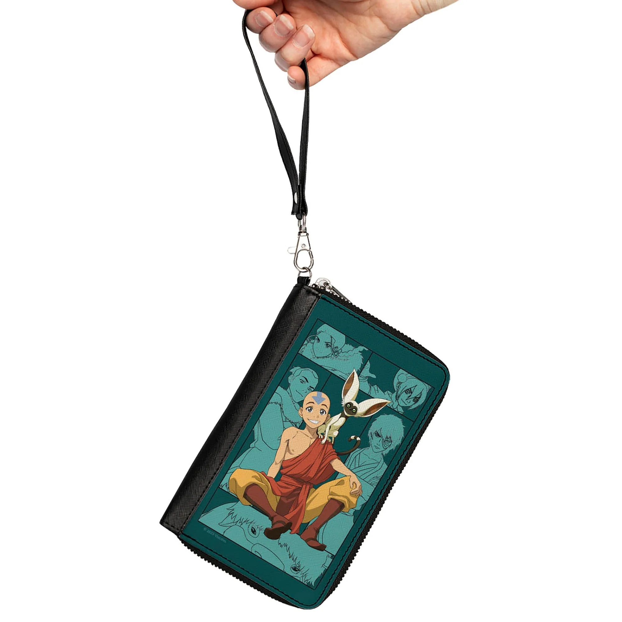 Avatar: The Last Airbender Aang and Momo Zip Around Wallet - Image 2