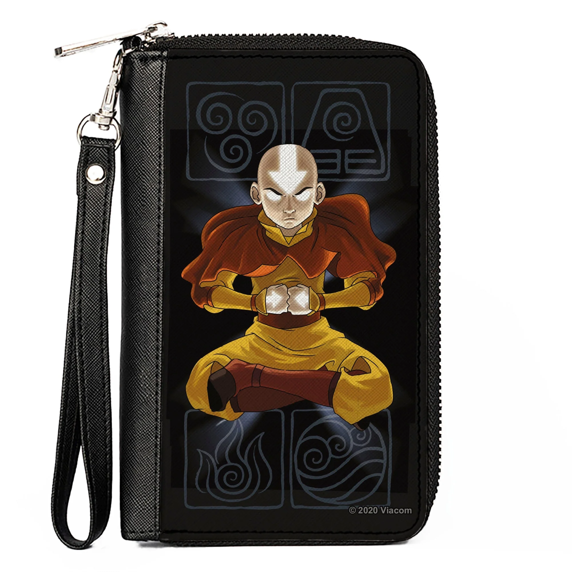Avatar: The Last Airbender Aang Meditating Zip Clutch Wallet