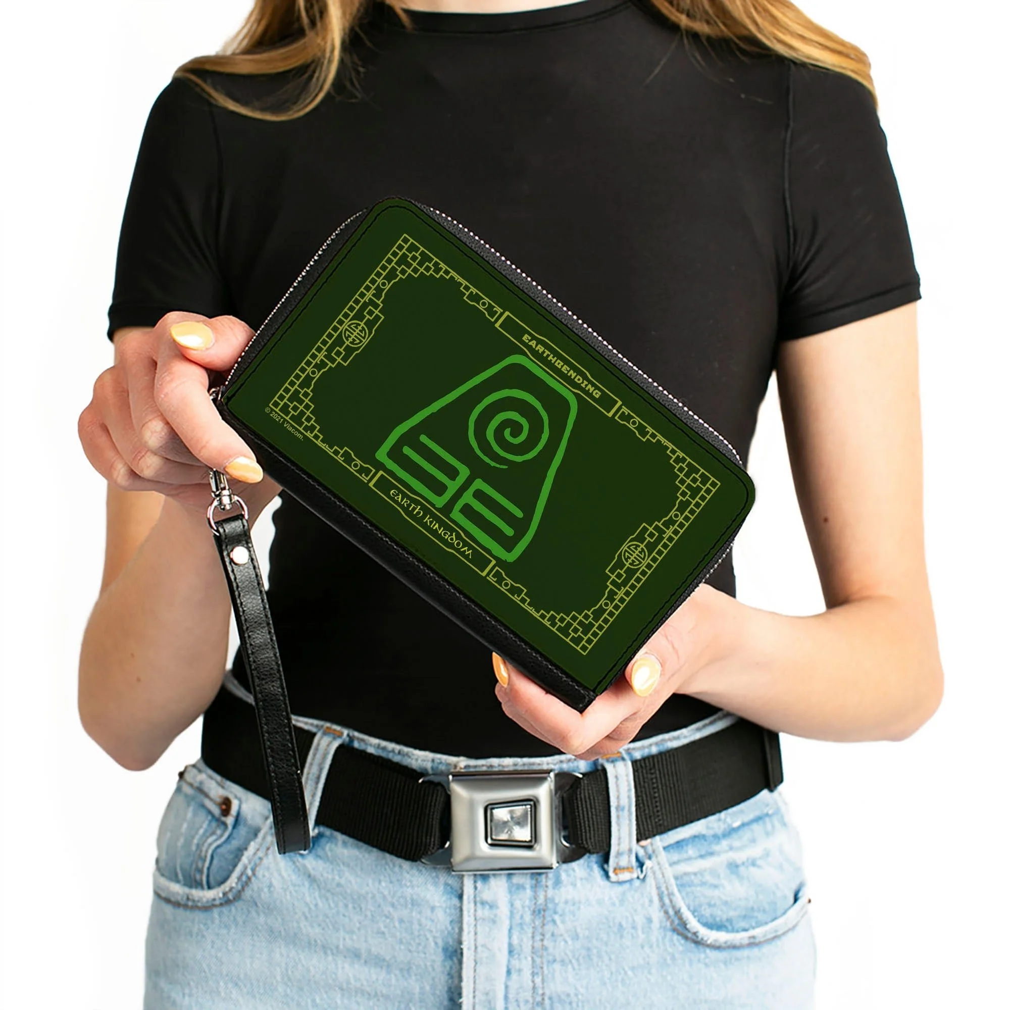 Avatar: The Last Airbender Earth Kingdom Earthbending Zip Wallet - Image 4