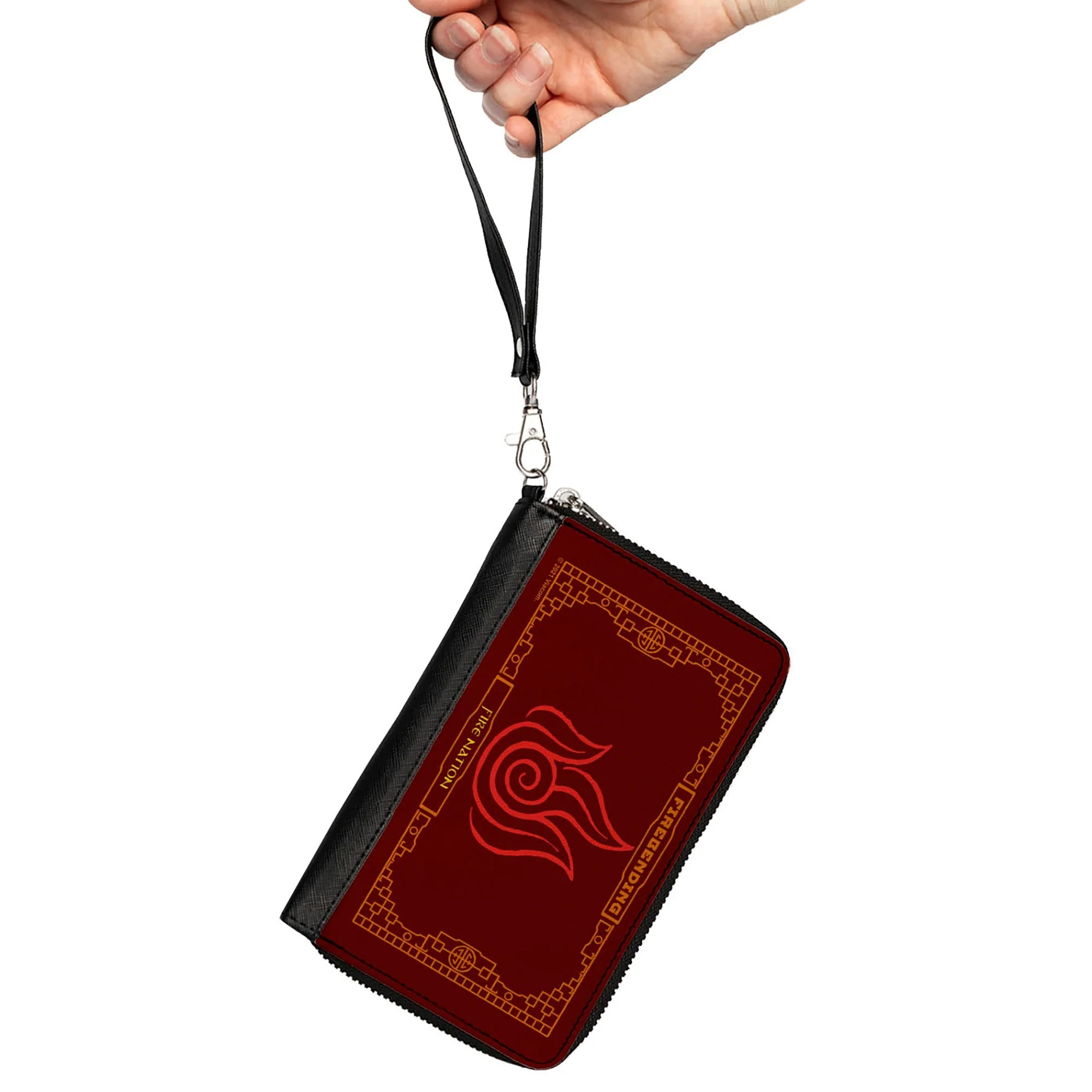 Avatar Fire Nation Firebending Icon Zip Around Clutch Wallet - Image 2