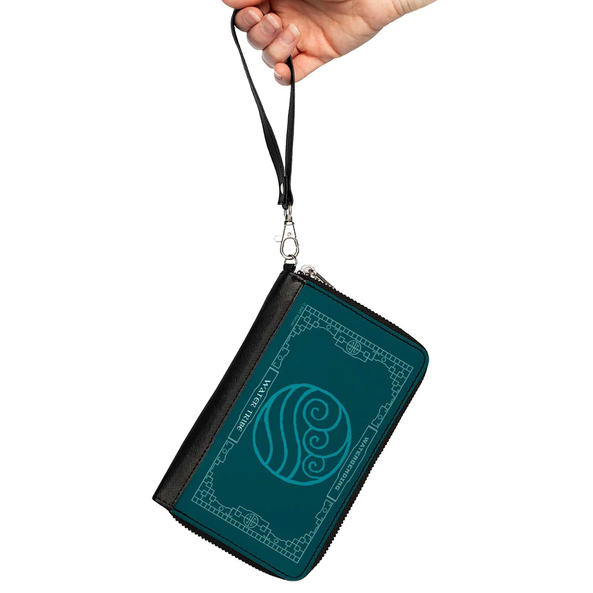 Avatar: The Last Airbender Water Tribe Icon Zip Around Clutch Wallet - Image 2
