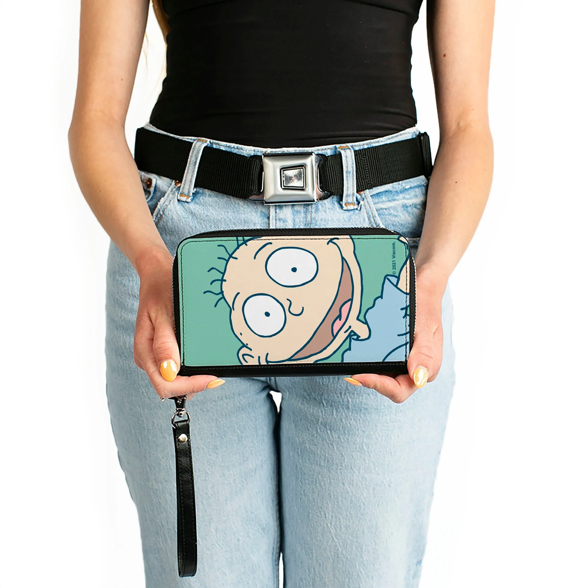 Rugrats Tommy Pickles Close-Up Face Zip Around Wallet - Image 3