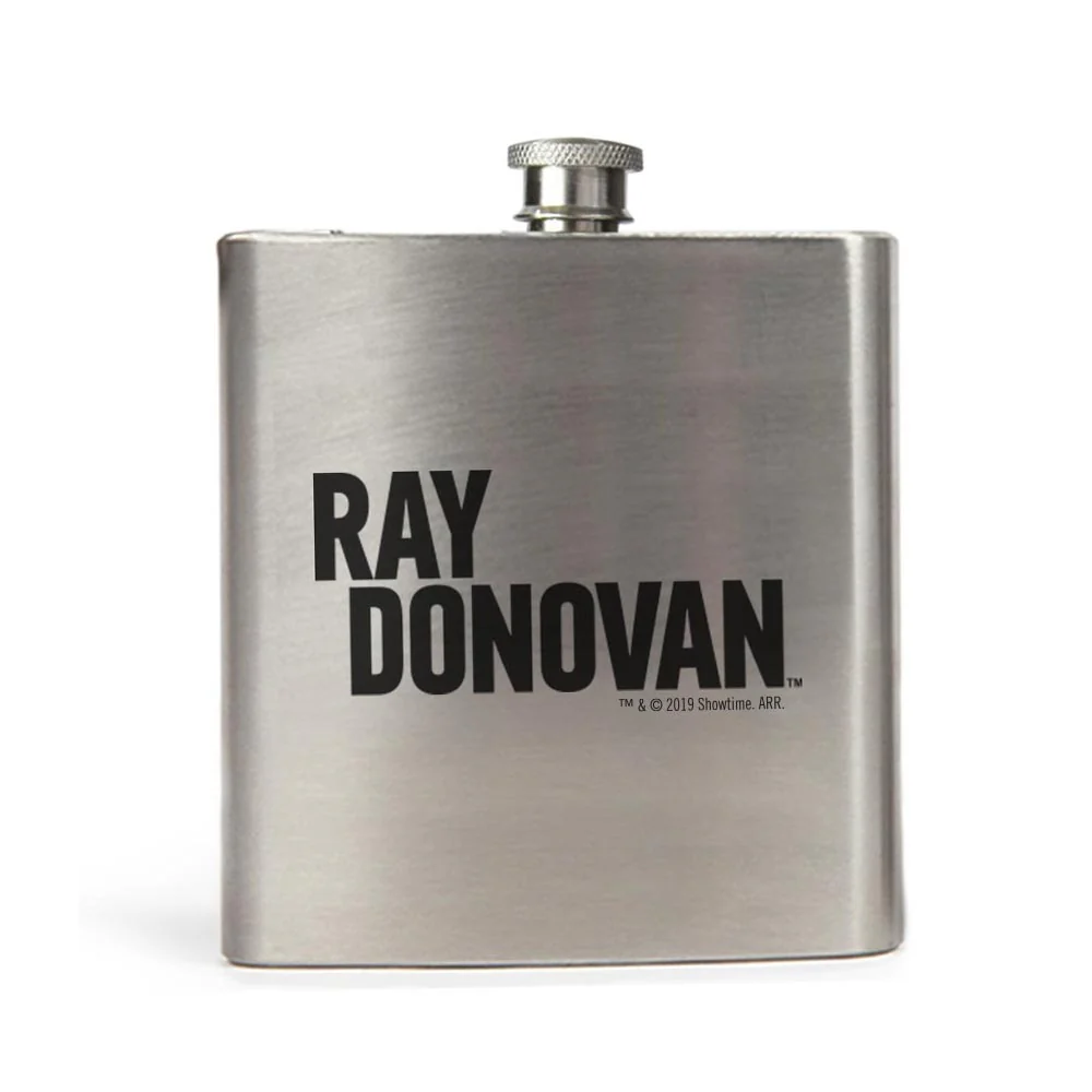 Ray Donovan Logo Stainless Steel Flask