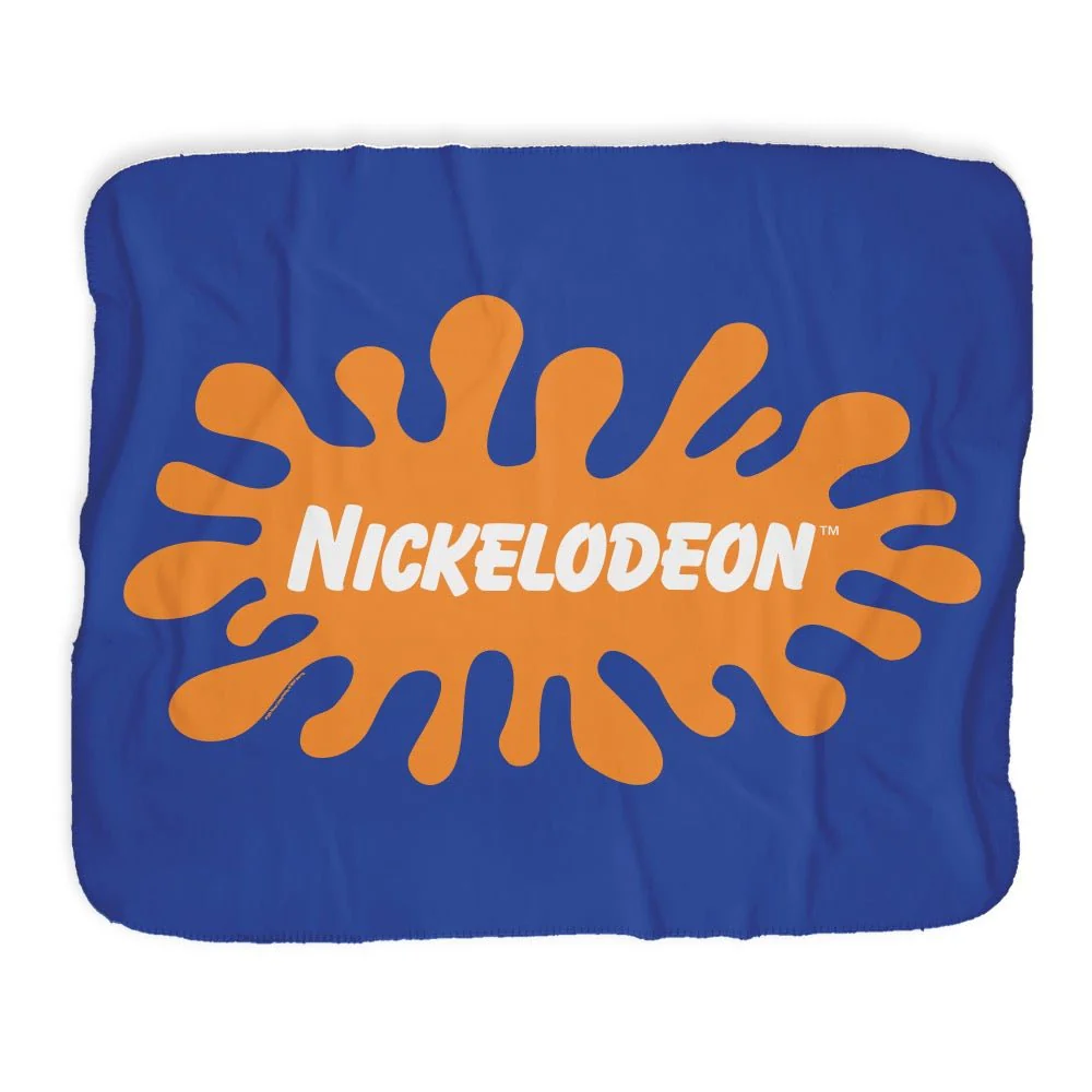 Retro Nickelodeon Grey Sherpa Blanket - Image 7