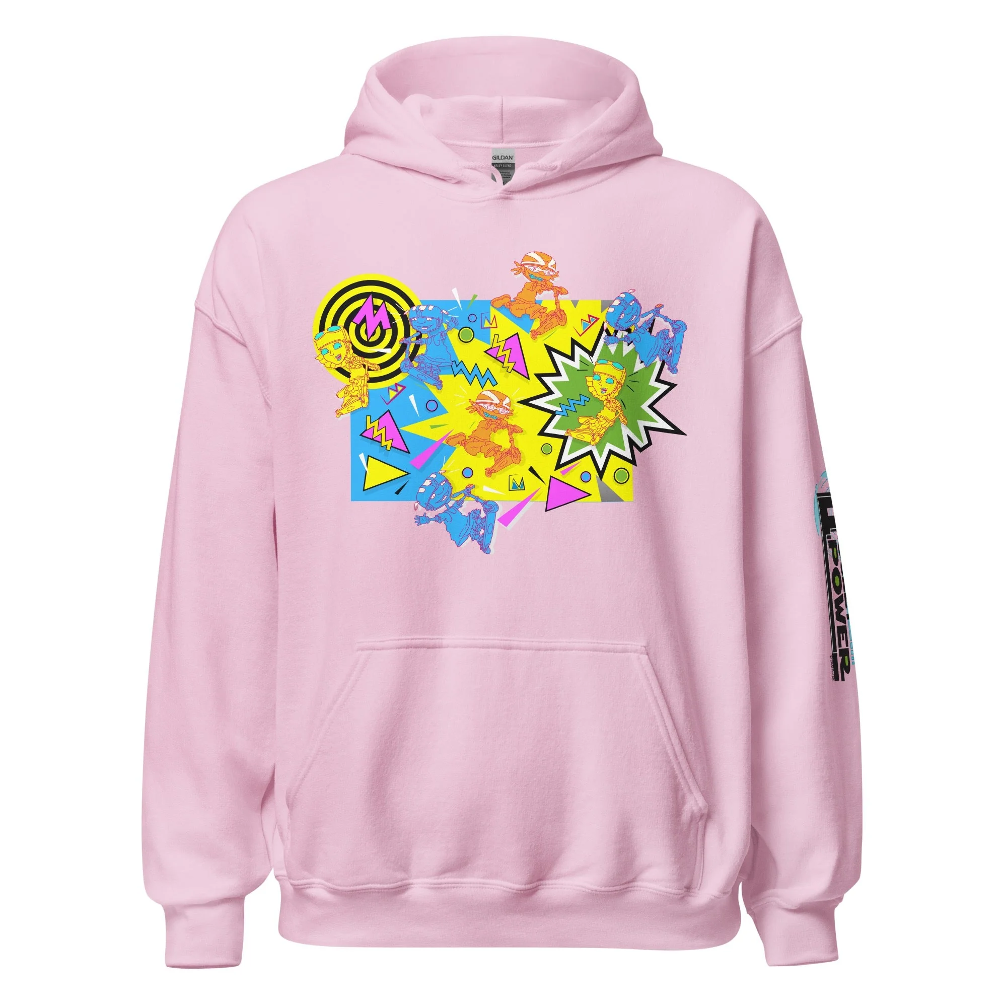Rocket Power Board Life Adult Hooded Sweatshirt