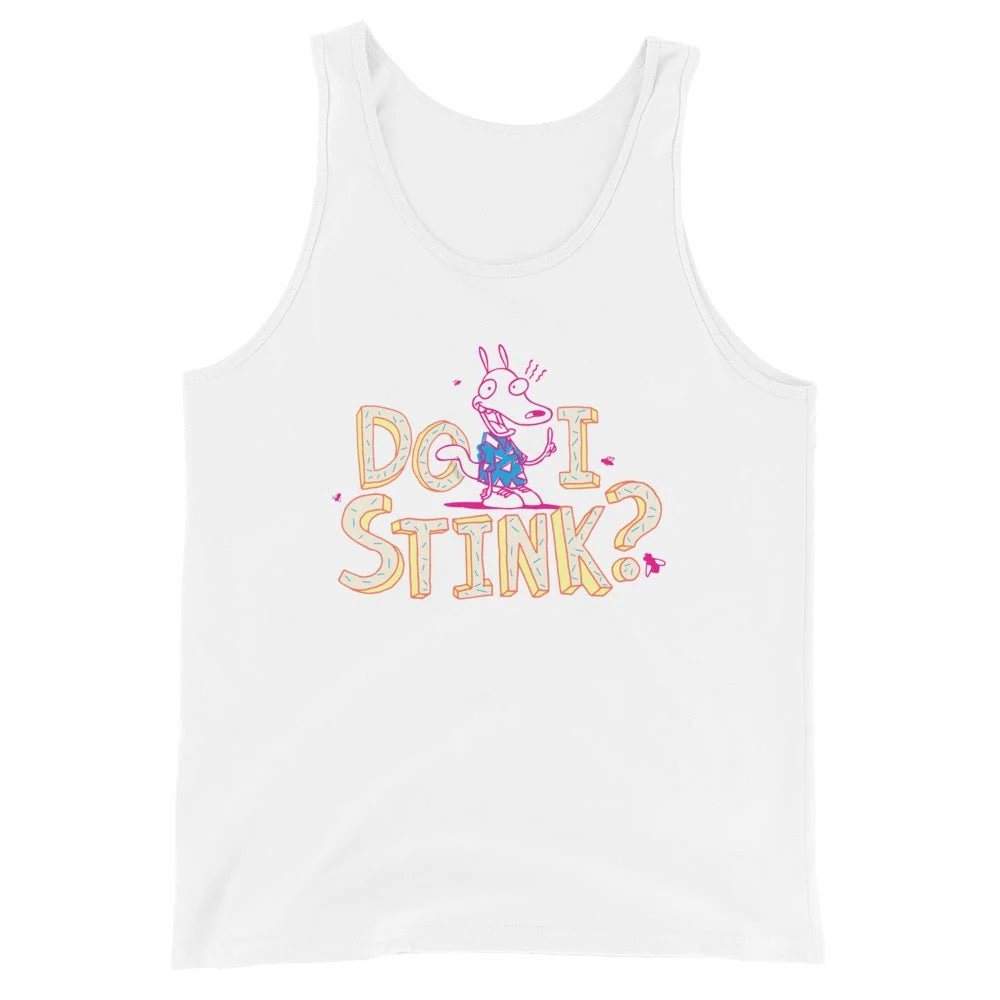 Rocko's Modern Life Do I Stink Unisex Tank Top - Image 3