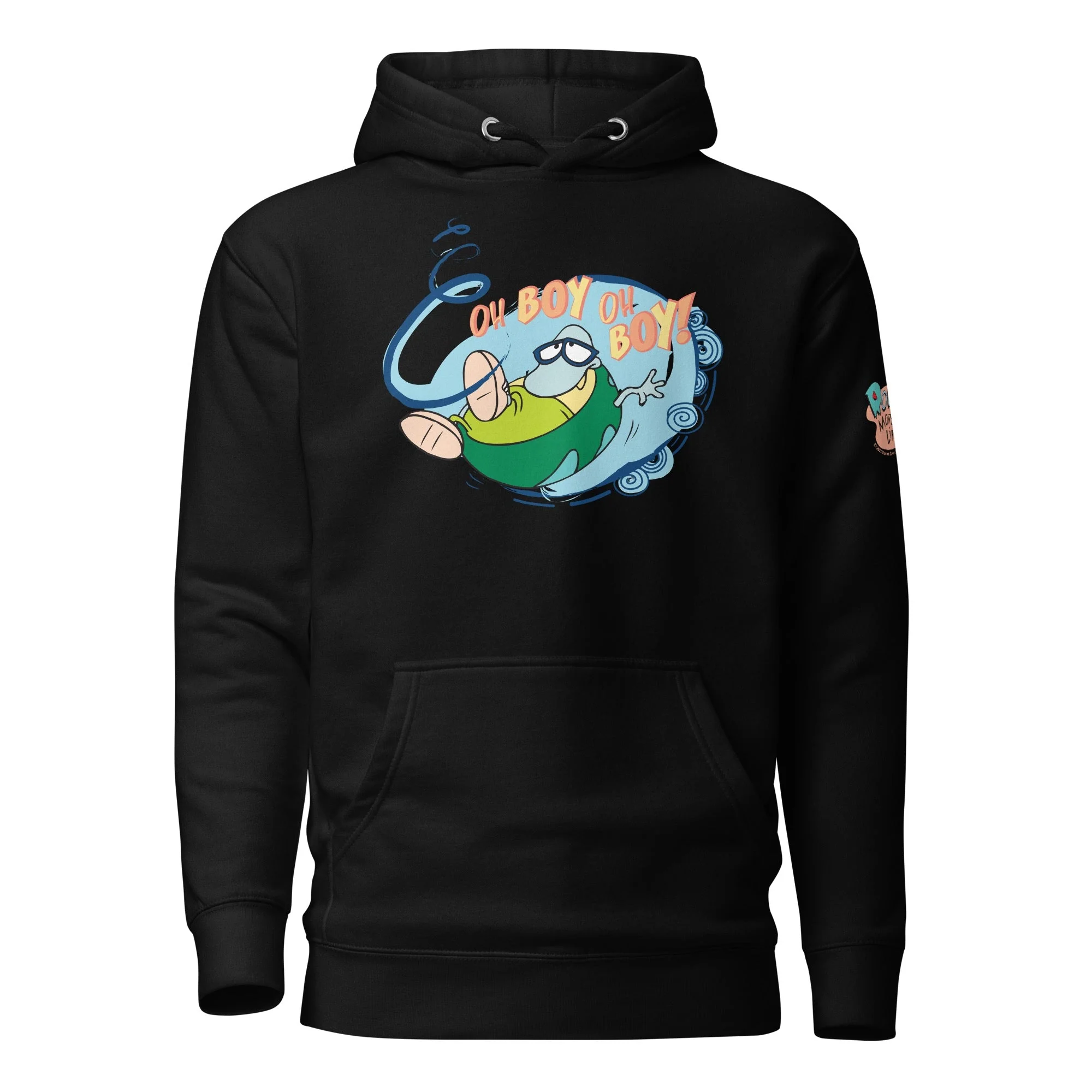 Rocko's Modern Life Oh Boy Oh Boy Adult Hooded Sweatshirt