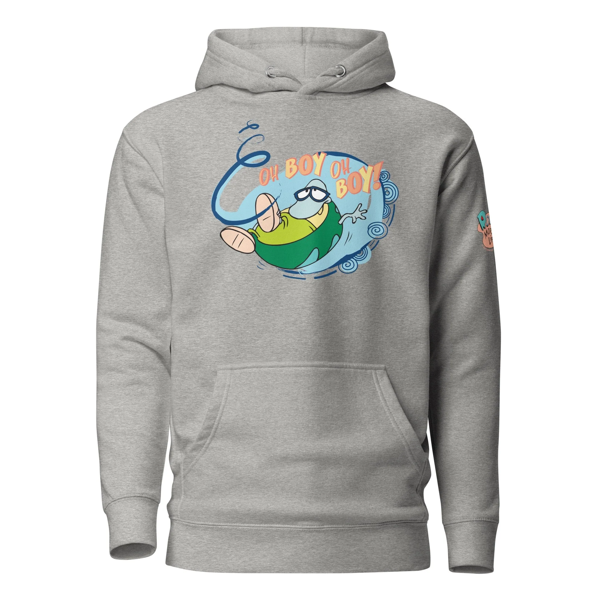 Rocko's Modern Life Oh Boy Oh Boy Adult Hooded Sweatshirt - Image 4