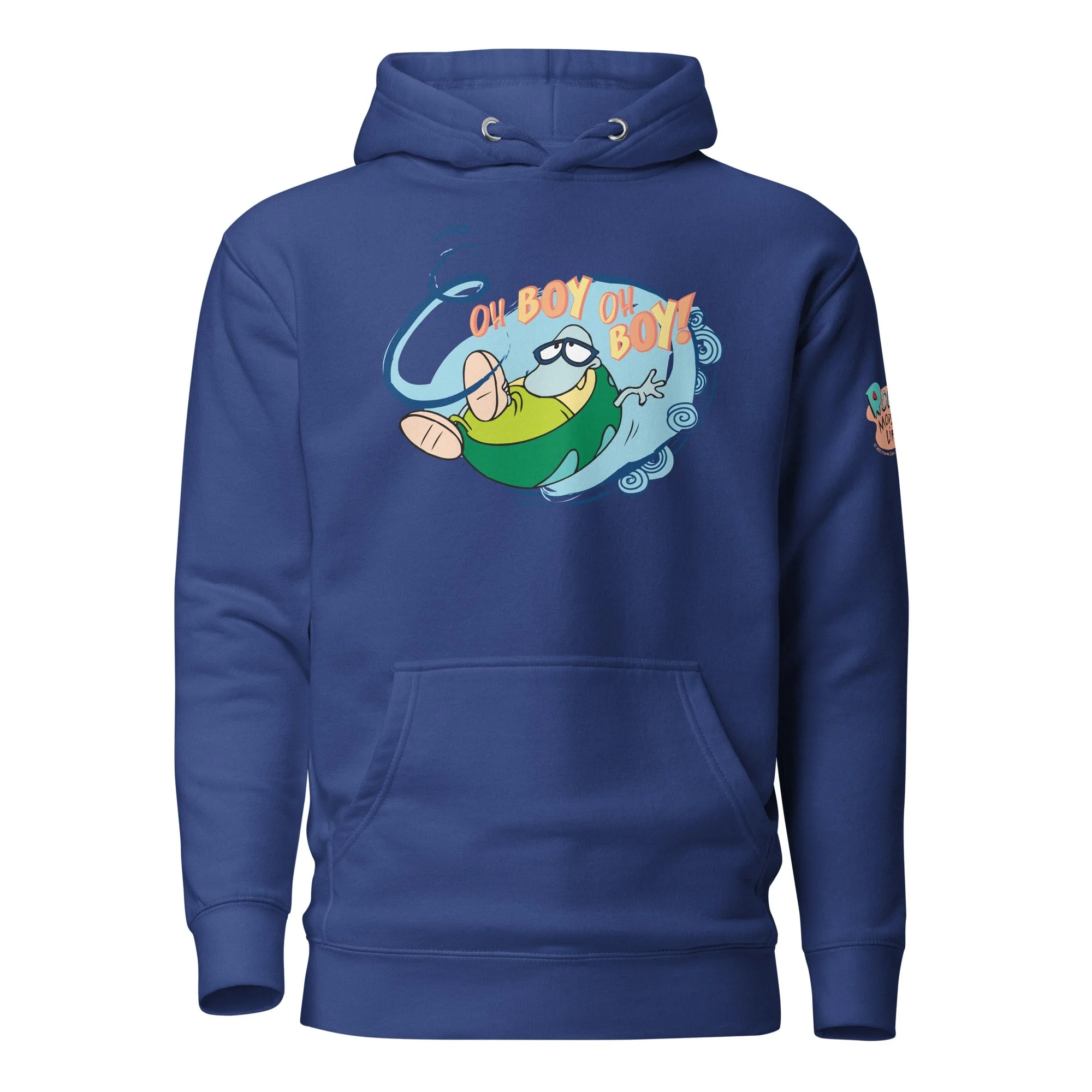 Rocko's Modern Life Oh Boy Oh Boy Adult Hooded Sweatshirt - Image 5