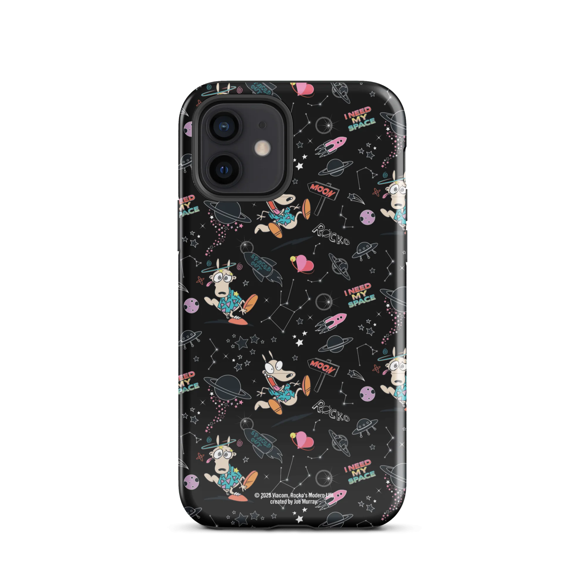 Rocko's Modern Life Space Pattern Tough Phone Case - iPhone