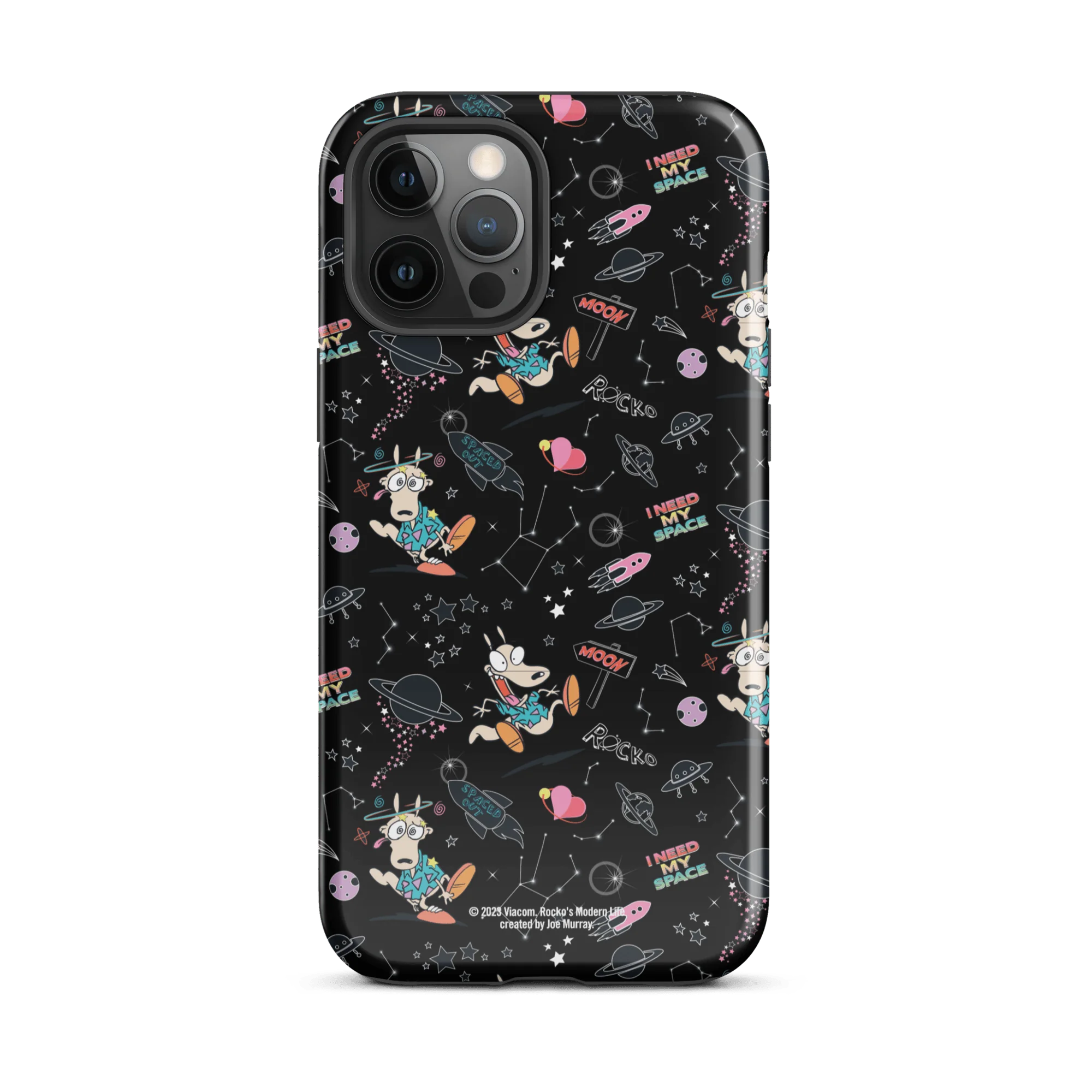 Rocko's Modern Life Space Pattern Tough Phone Case - iPhone - Image 10