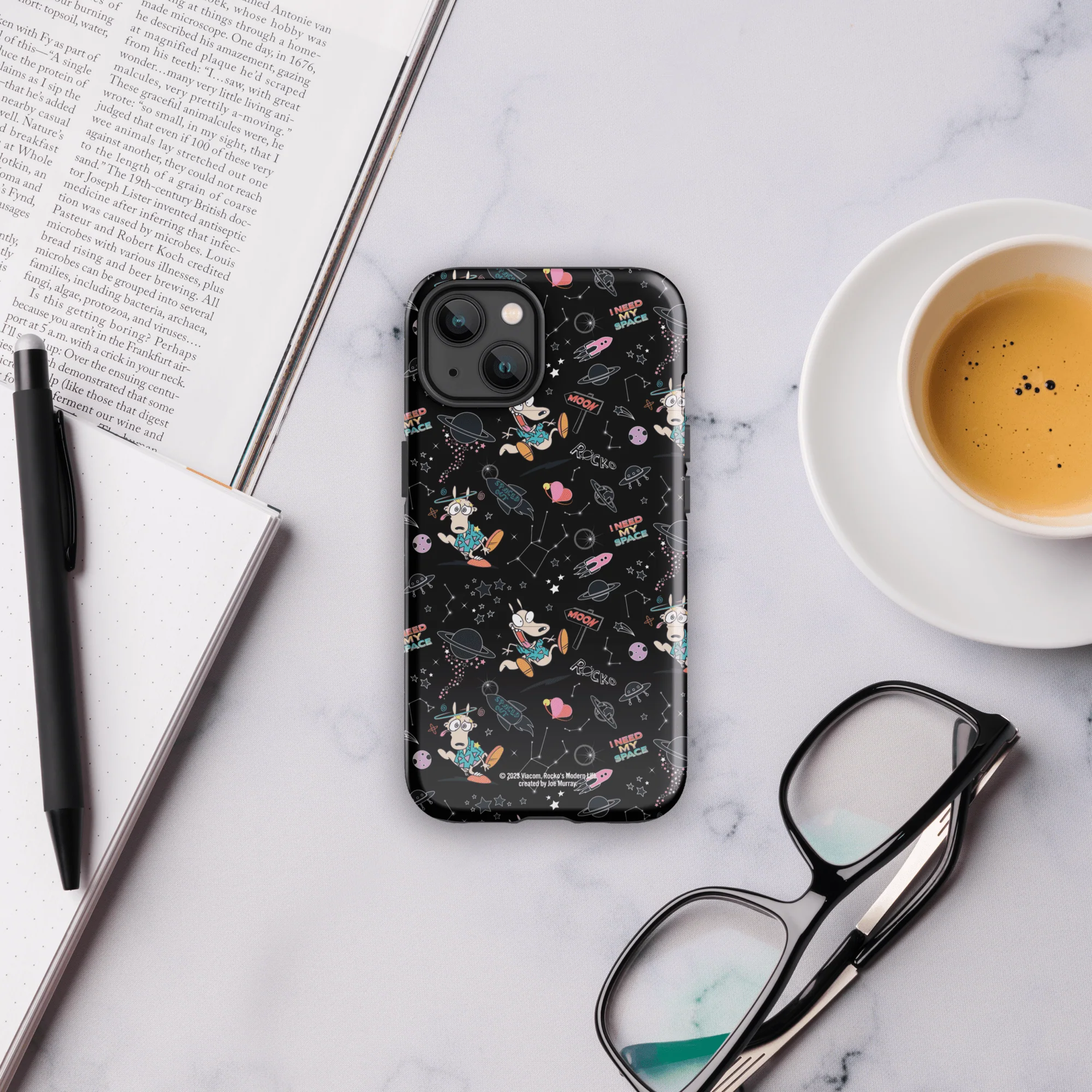 Rocko's Modern Life Space Pattern Tough Phone Case - iPhone - Image 15