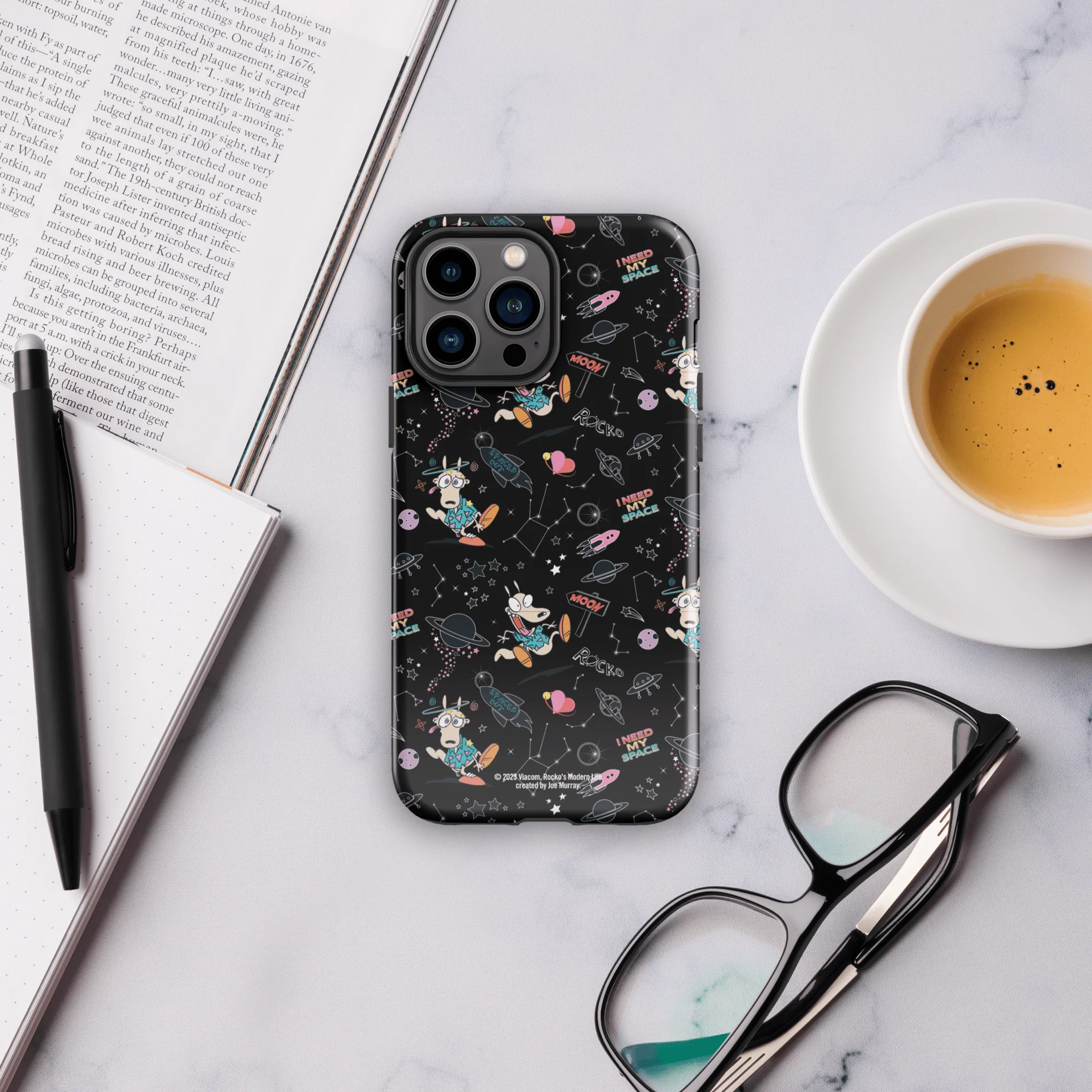 Rocko's Modern Life Space Pattern Tough Phone Case - iPhone - Image 24