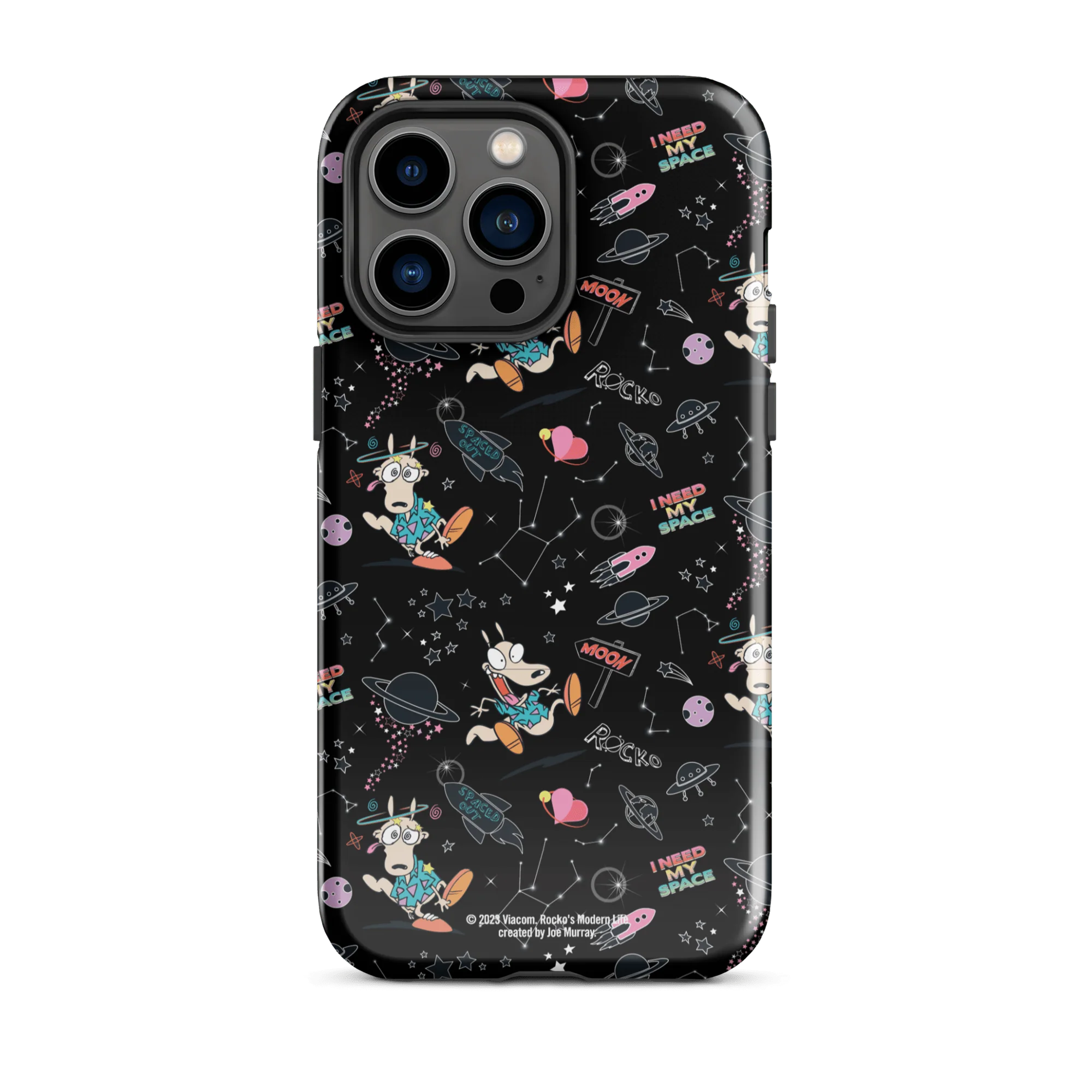 Rocko's Modern Life Space Pattern Tough Phone Case - iPhone - Image 34