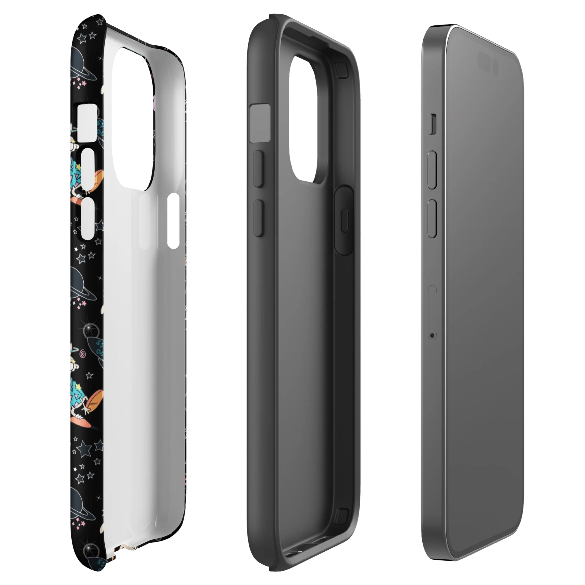 Rocko's Modern Life Space Pattern Tough Phone Case - iPhone - Image 35