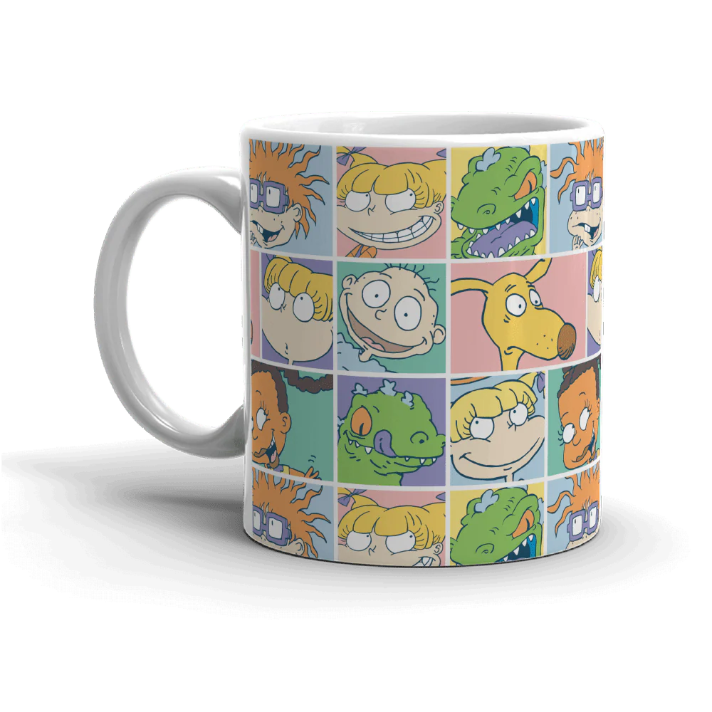 Rugrats Cast White Mug