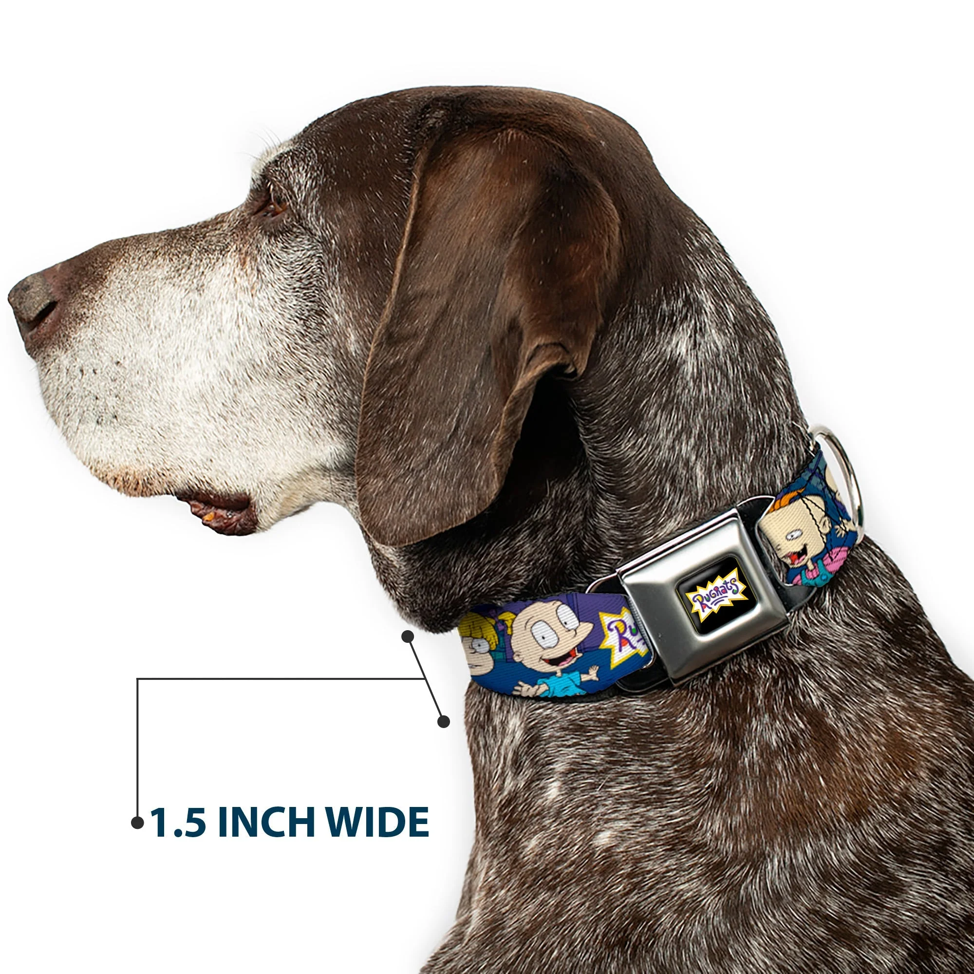 Rugrats Group Pose Seatbelt Buckle Pet Collar Merchandise - Image 7