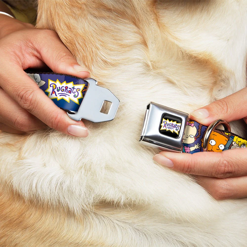Rugrats Group Pose Seatbelt Buckle Pet Collar Merchandise - Image 8