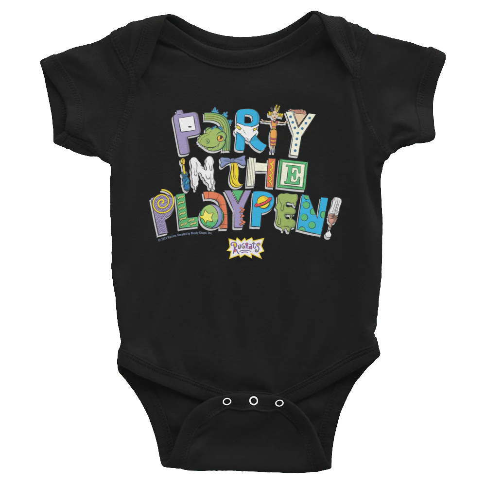 Rugrats Party In The Playpen Baby Bodysuit