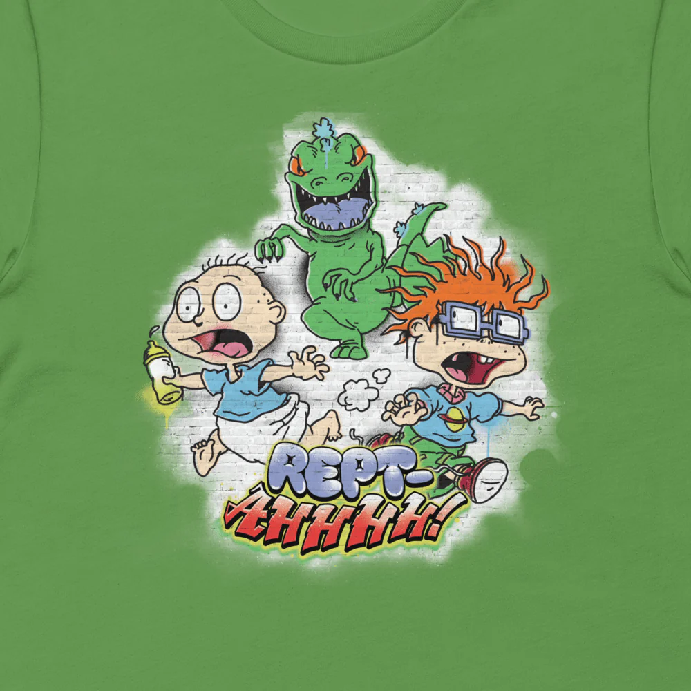 Rugrats Rept-ahhhh! Adult Short Sleeve T-Shirt - Image 2