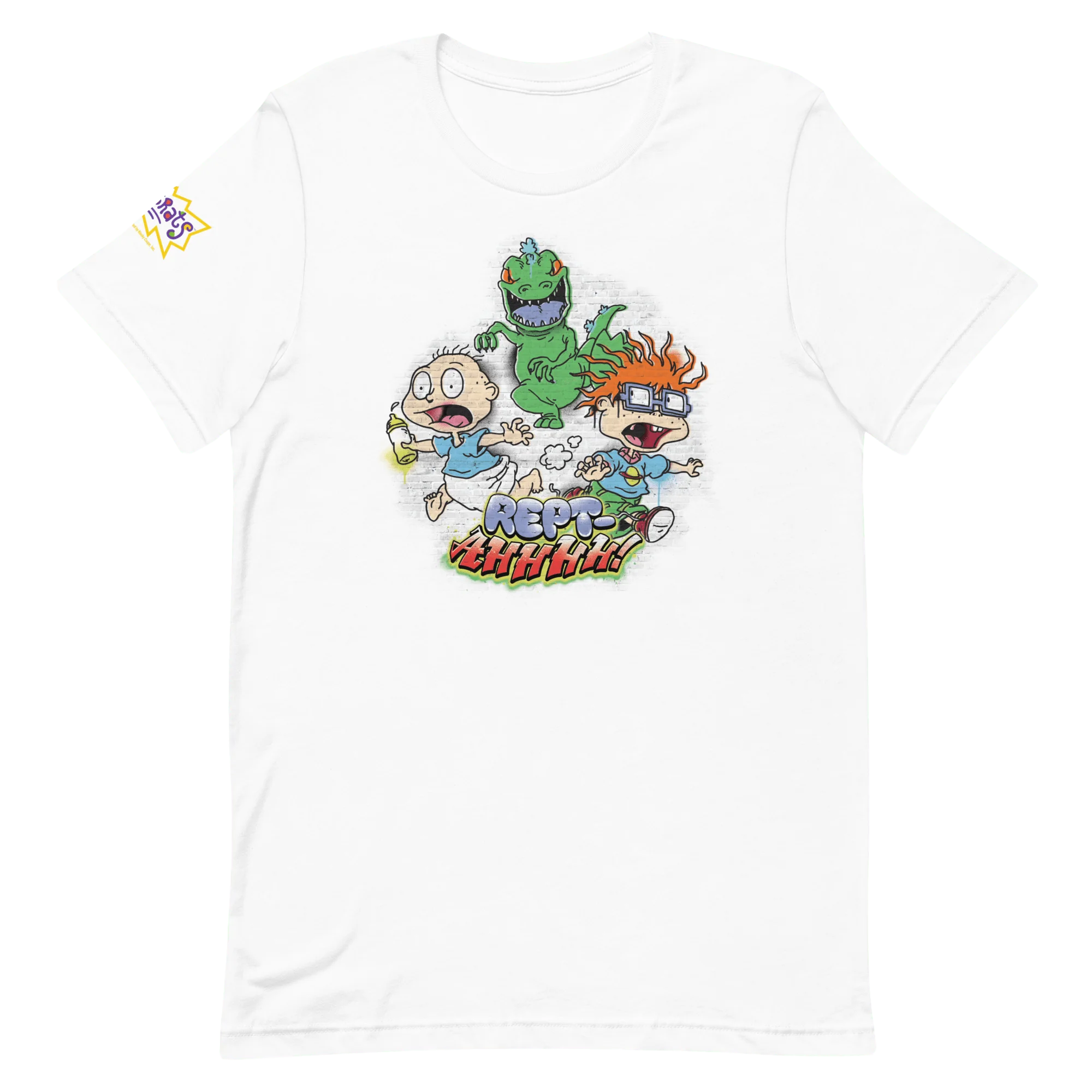 Rugrats Rept-ahhhh! Adult Short Sleeve T-Shirt - Image 4