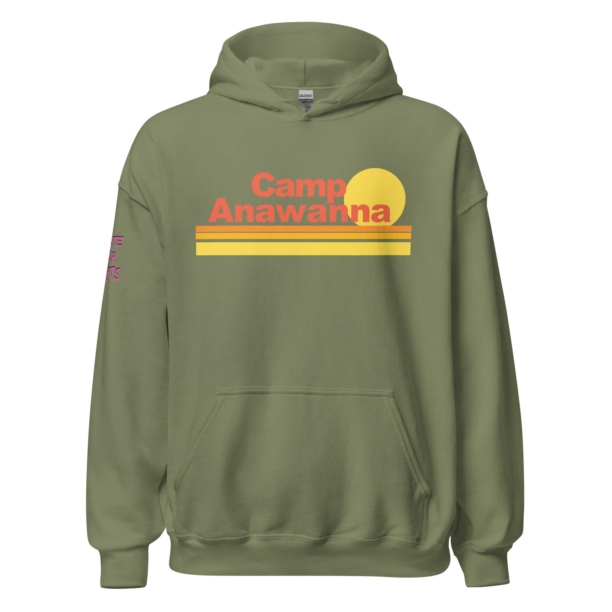 Salute Your Shorts Camp Anawanna Sunrise Hooded Sweatshirt - Image 15