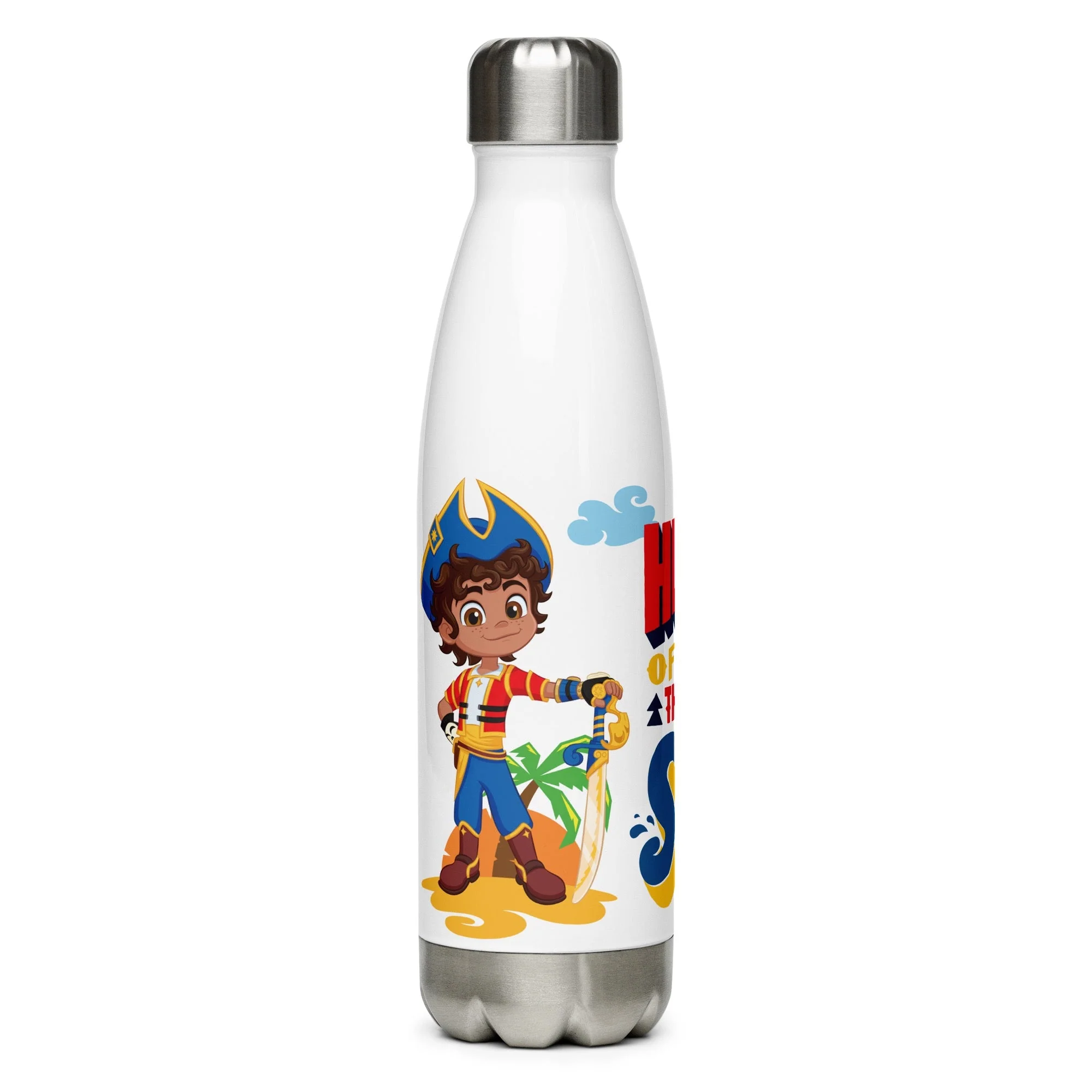 Santiago of the Seas Heroes of the High Seas 17oz Stainless Steel Water Bottler - Image 3