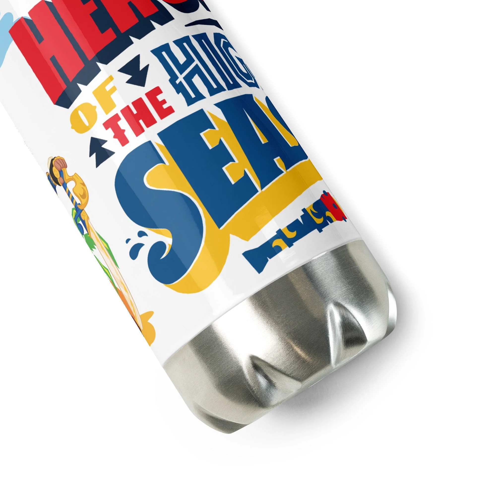 Santiago of the Seas Heroes of the High Seas 17oz Stainless Steel Water Bottler - Image 4
