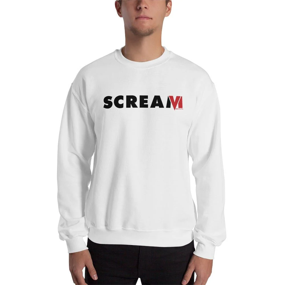 Scream VI Logo Adult Crewneck Sweatshirt - Image 10